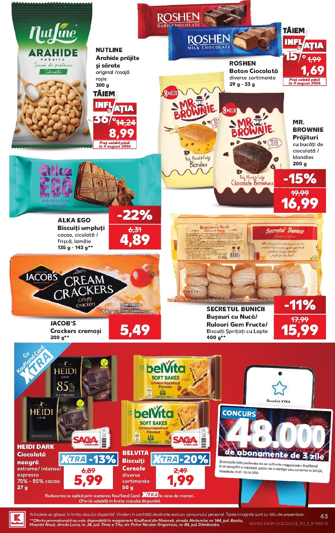 kaufland - Pliantele viitoare Kaufland valabil de la miercuri 15.07.2026 până la marți 21.07.2026 - page: 43