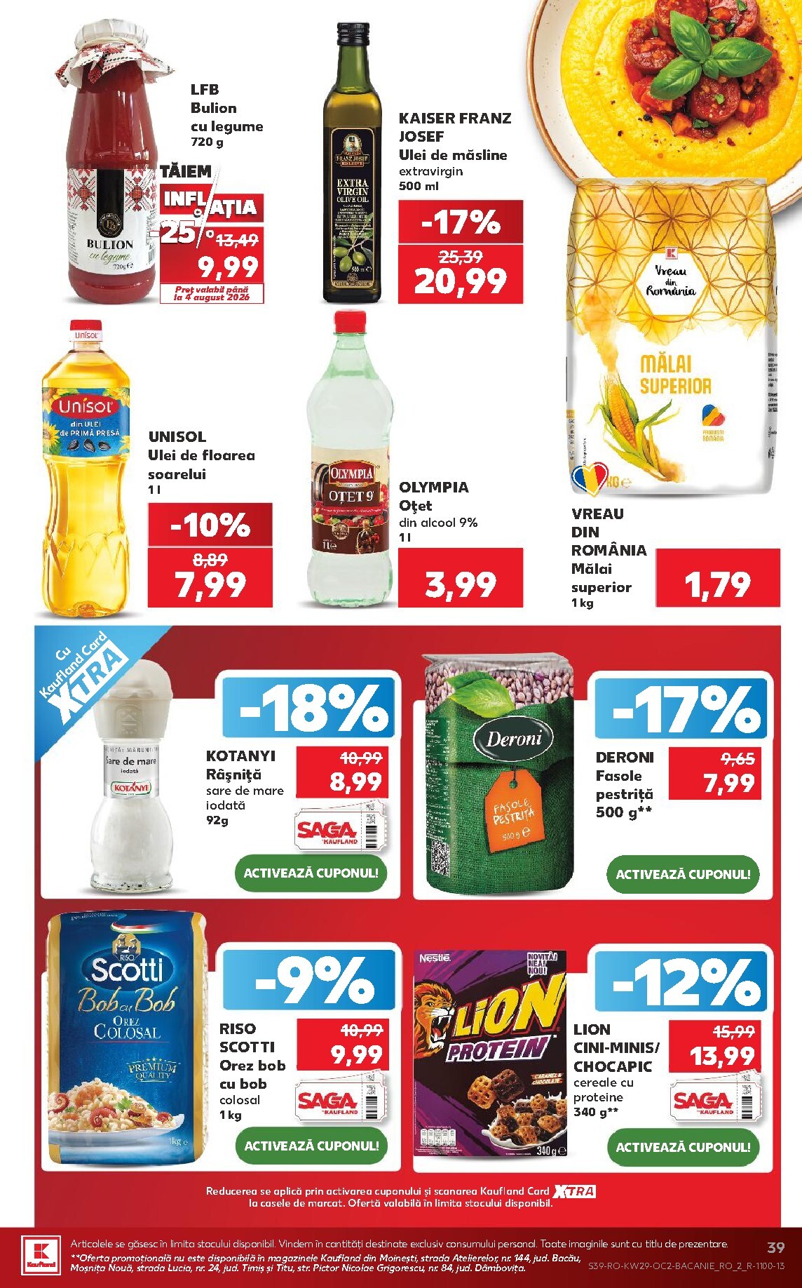 kaufland - Pliantele viitoare Kaufland valabil de la miercuri 15.07.2026 până la marți 21.07.2026 - page: 39
