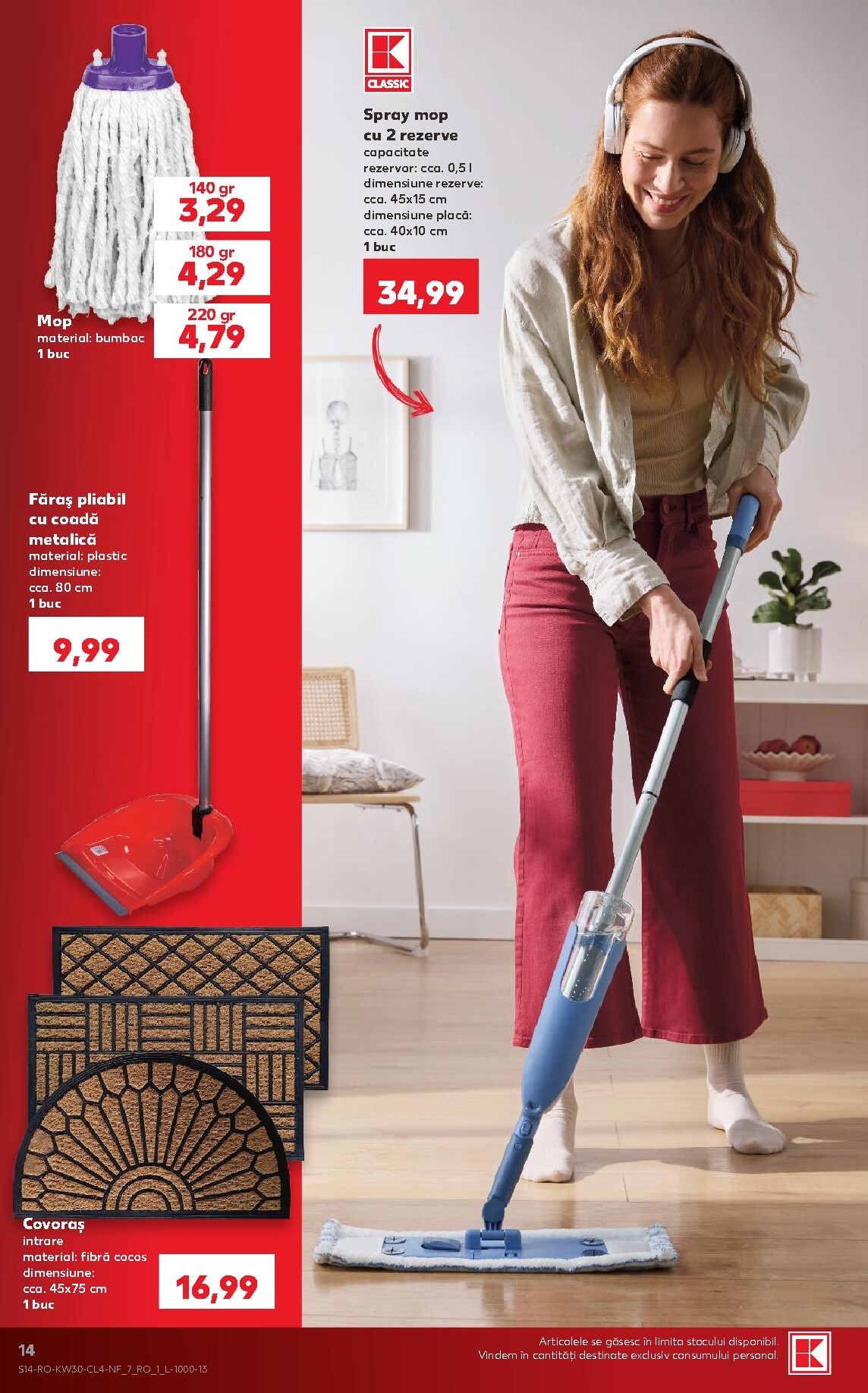 kaufland - Pliantele viitoare Kaufland valabil de la miercuri 22.07.2026 până la marți 28.07.2026 - page: 14
