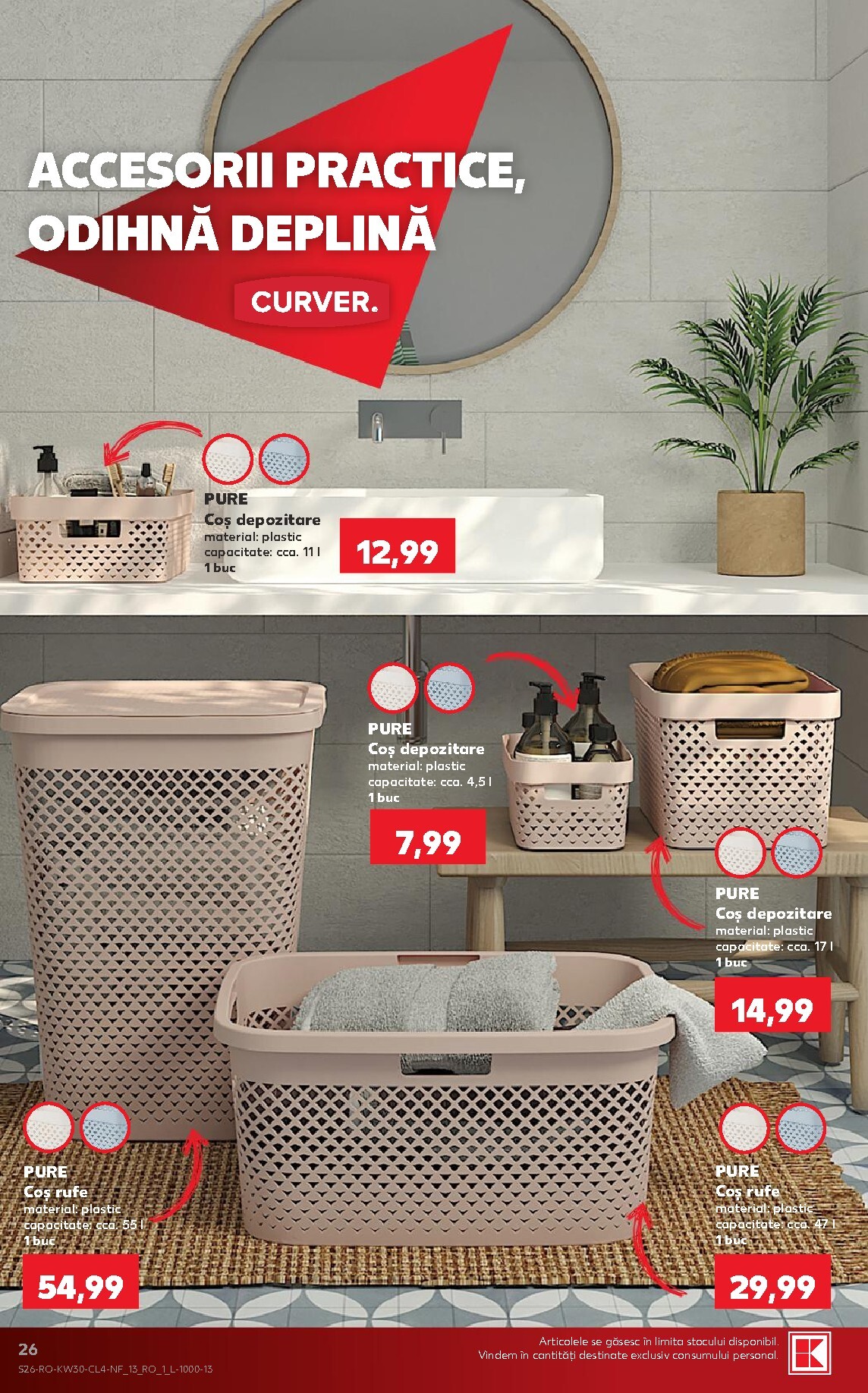 kaufland - Pliantele viitoare Kaufland valabil de la miercuri 22.07.2026 până la marți 28.07.2026 - page: 26