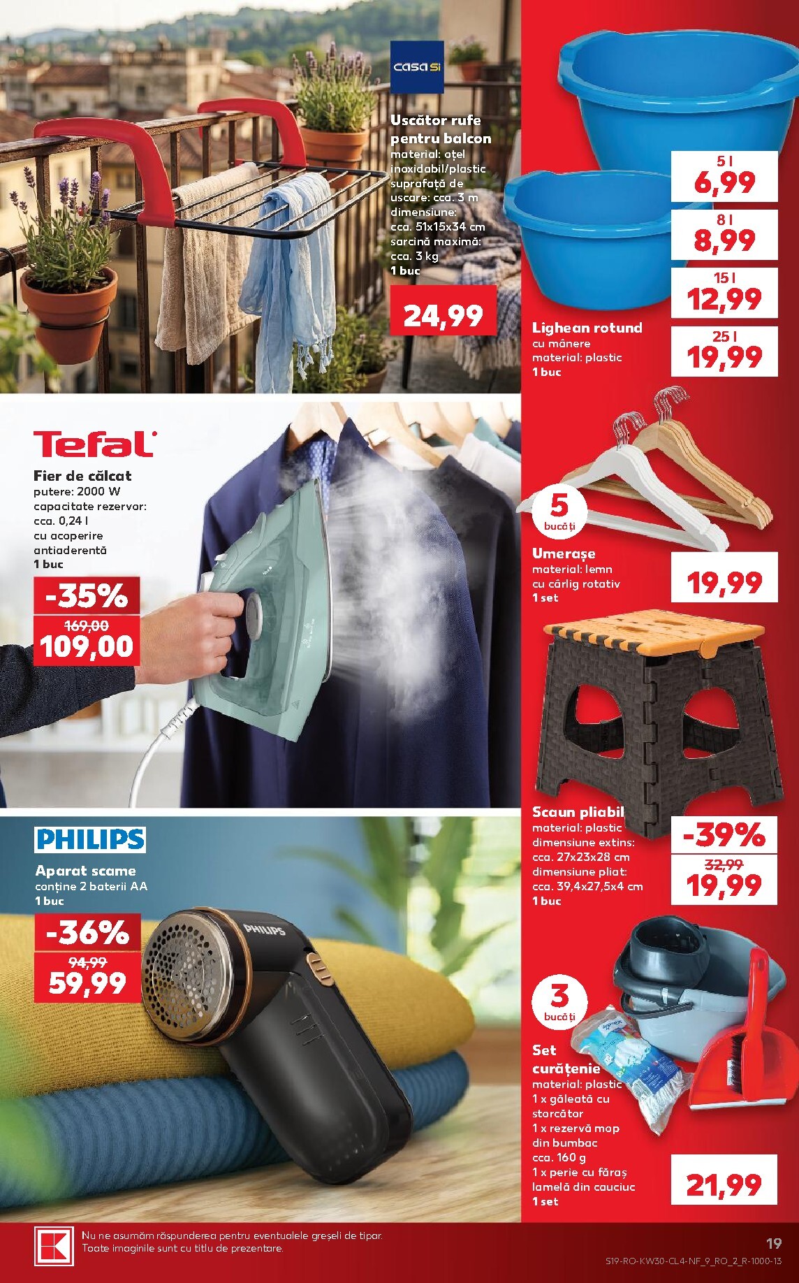 kaufland - Pliantele viitoare Kaufland valabil de la miercuri 22.07.2026 până la marți 28.07.2026 - page: 19