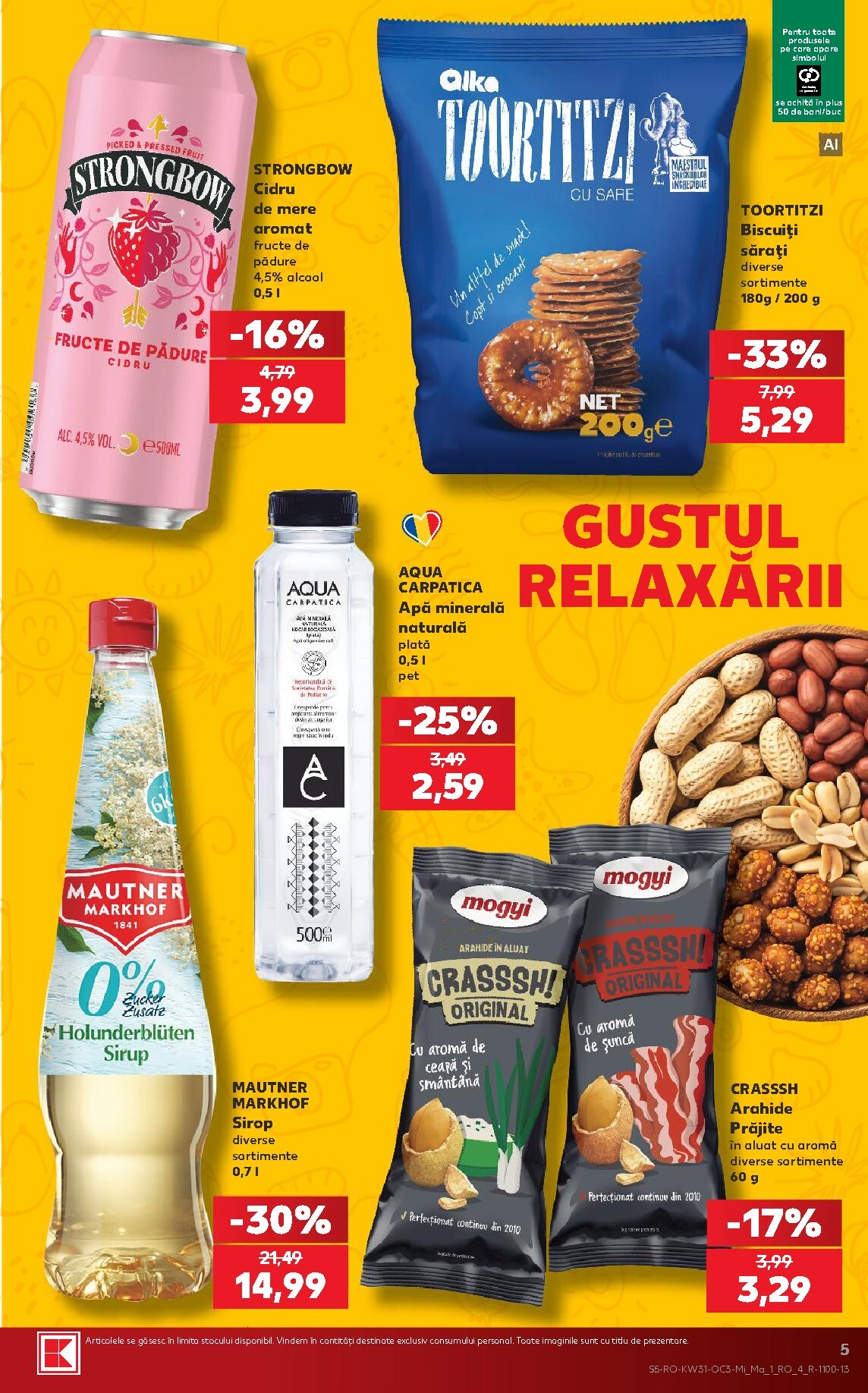 kaufland - Kaufland pliante pentru săptămâna viitoare de la miercuri 29.07.2026 până la marți 04.08.2026 - page: 5