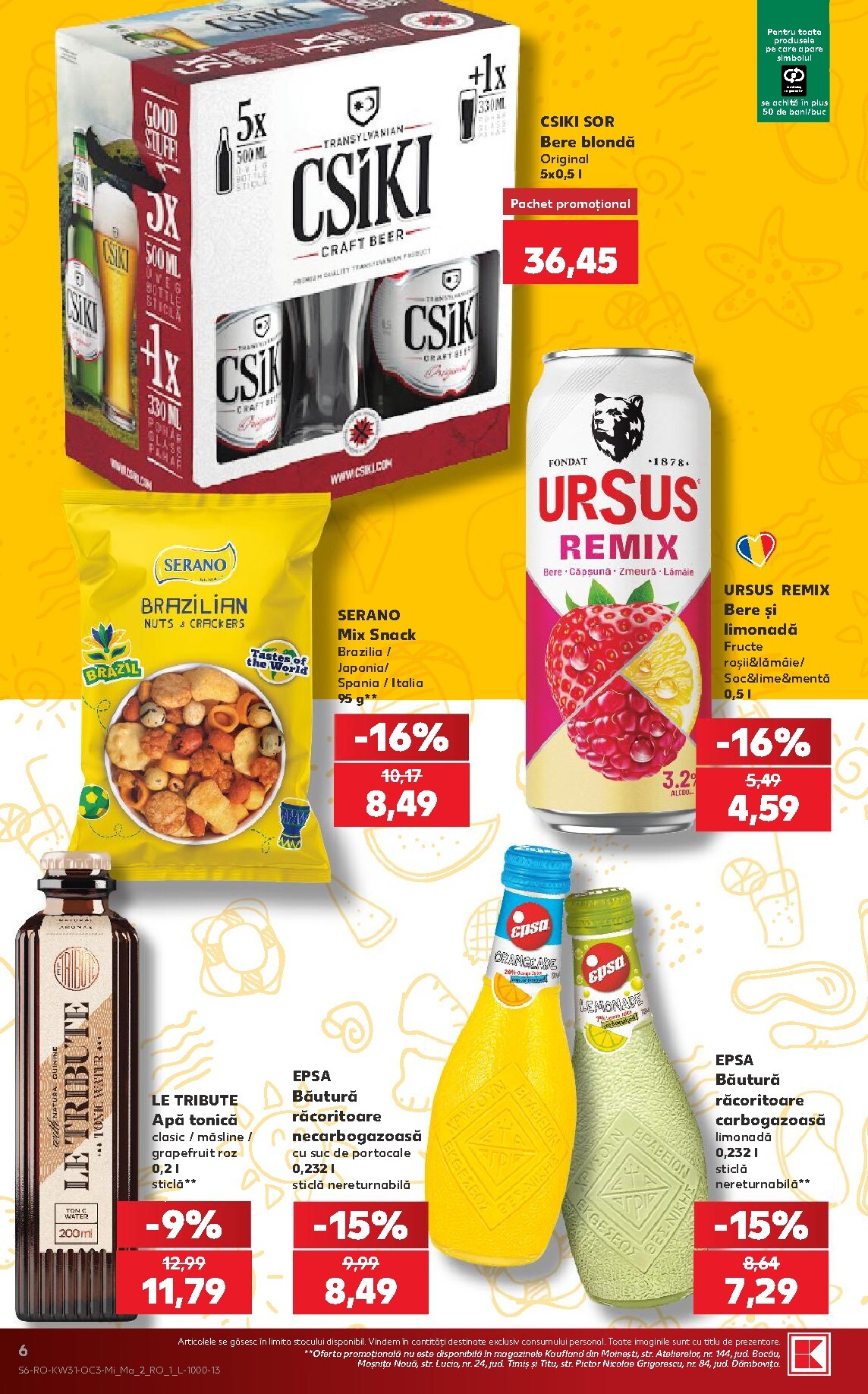 kaufland - Kaufland pliante pentru săptămâna viitoare de la miercuri 29.07.2026 până la marți 04.08.2026 - page: 6