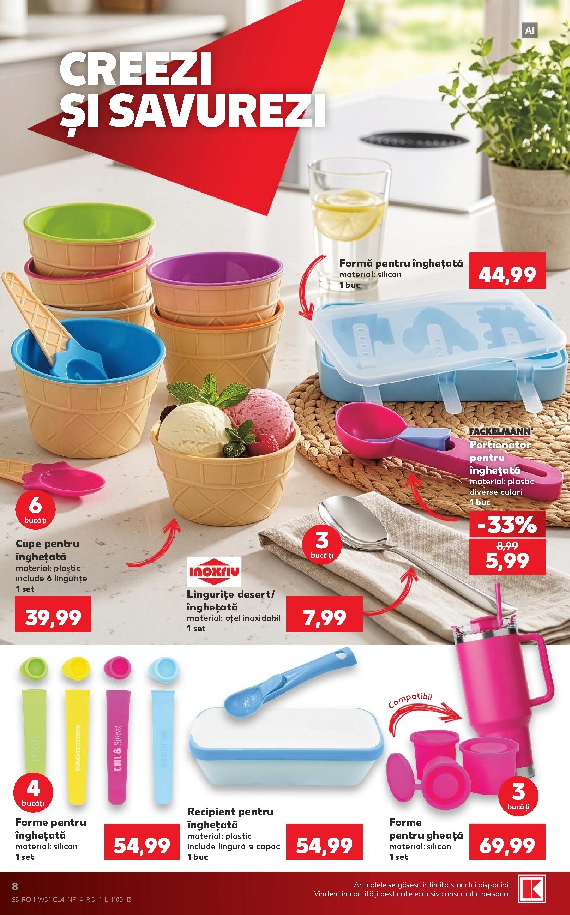 kaufland - Kaufland - Parkside pliante pentru săptămâna viitoare de la miercuri 29.07.2026 până la marți 04.08.2026 - page: 8