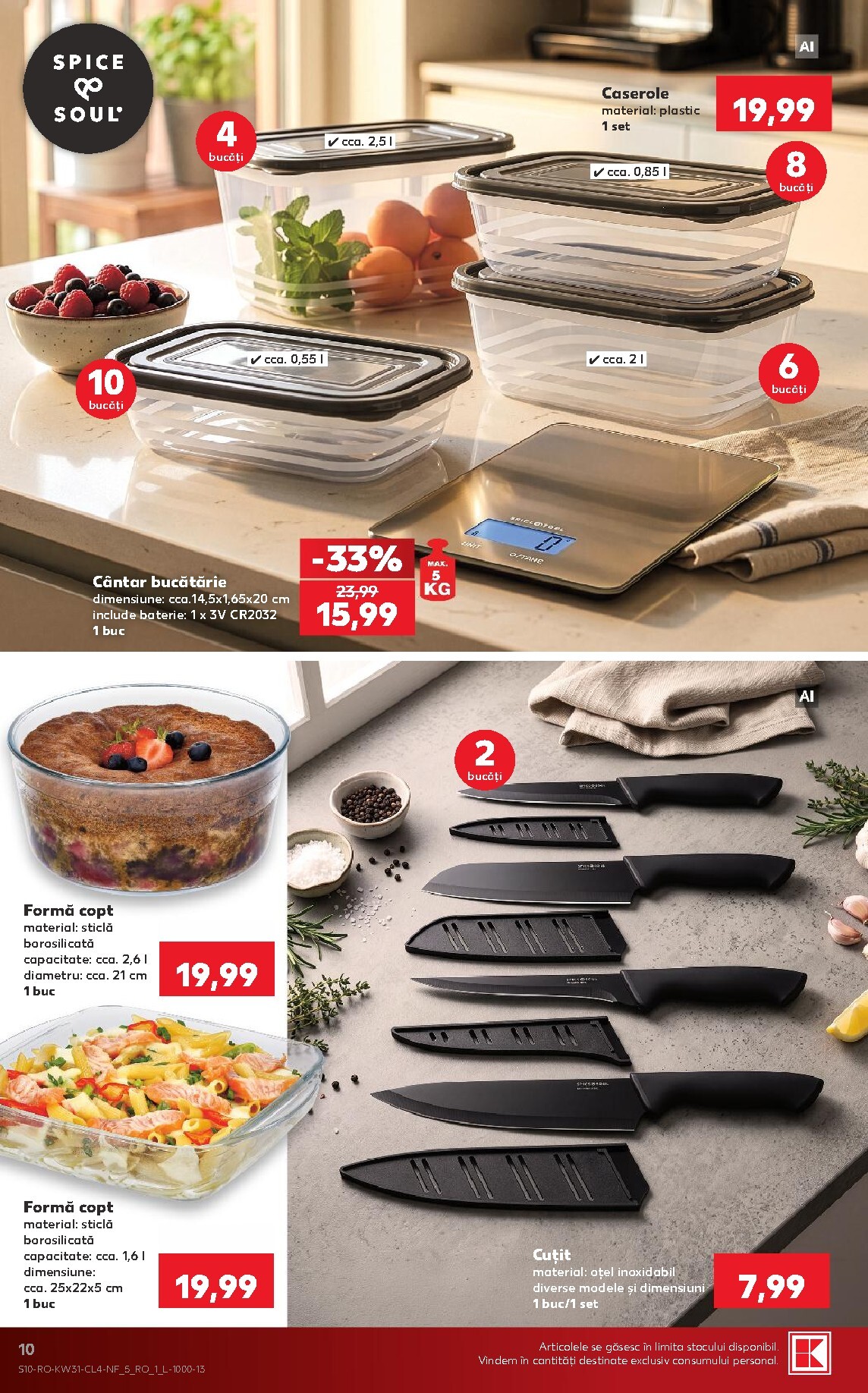 kaufland - Kaufland - Parkside pliante pentru săptămâna viitoare de la miercuri 29.07.2026 până la marți 04.08.2026 - page: 10