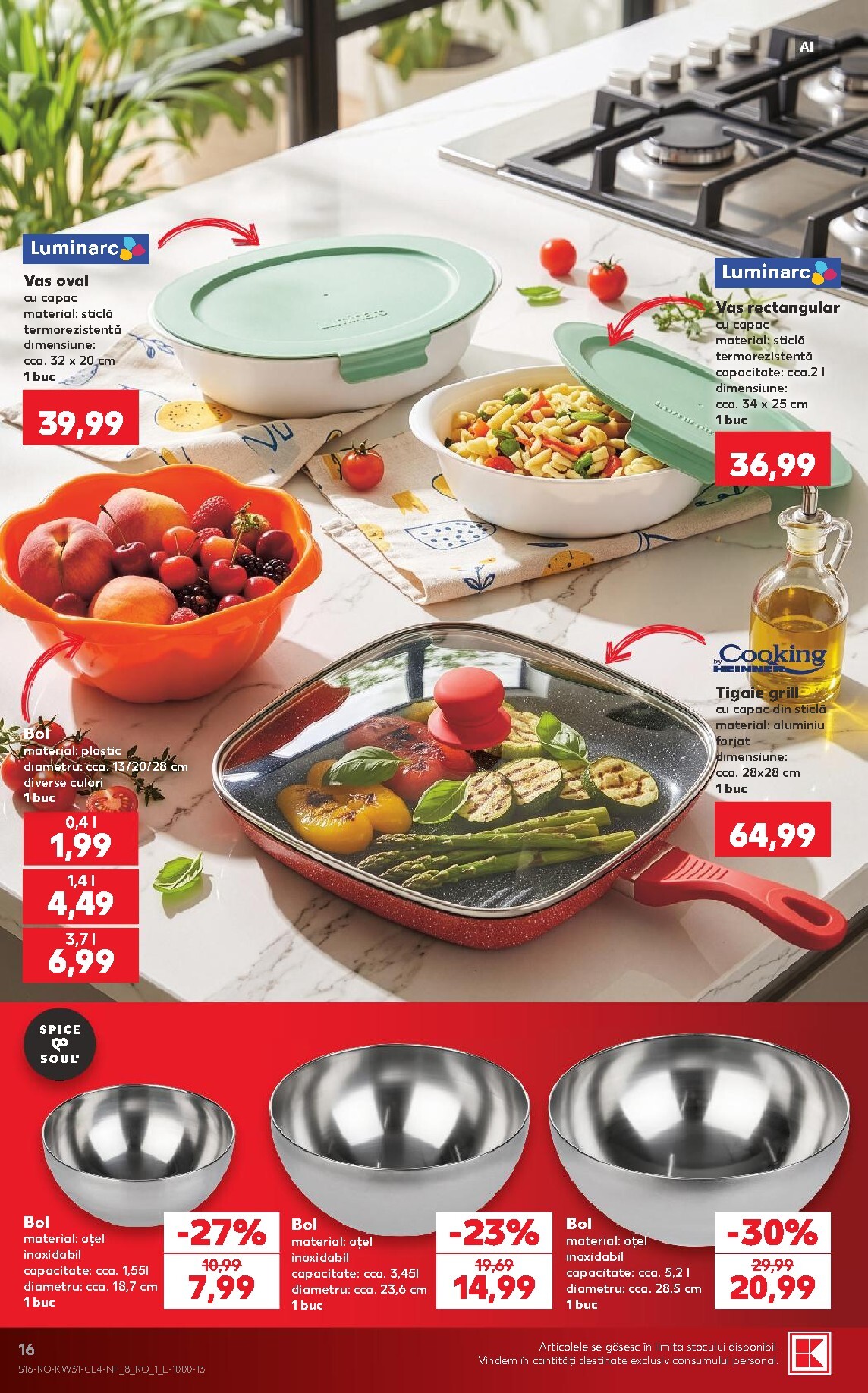 kaufland - Kaufland - Parkside pliante pentru săptămâna viitoare de la miercuri 29.07.2026 până la marți 04.08.2026 - page: 16