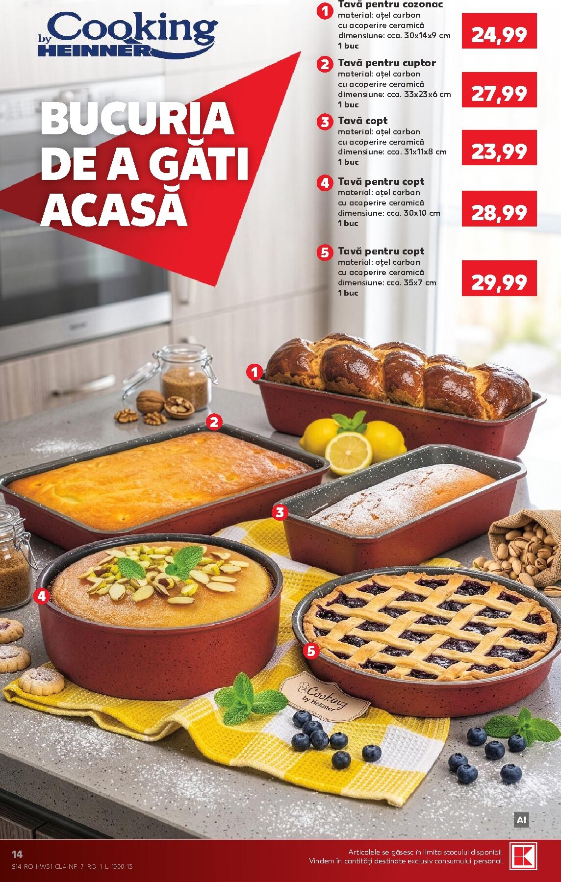 kaufland - Kaufland - Parkside pliante pentru săptămâna viitoare de la miercuri 29.07.2026 până la marți 04.08.2026 - page: 14