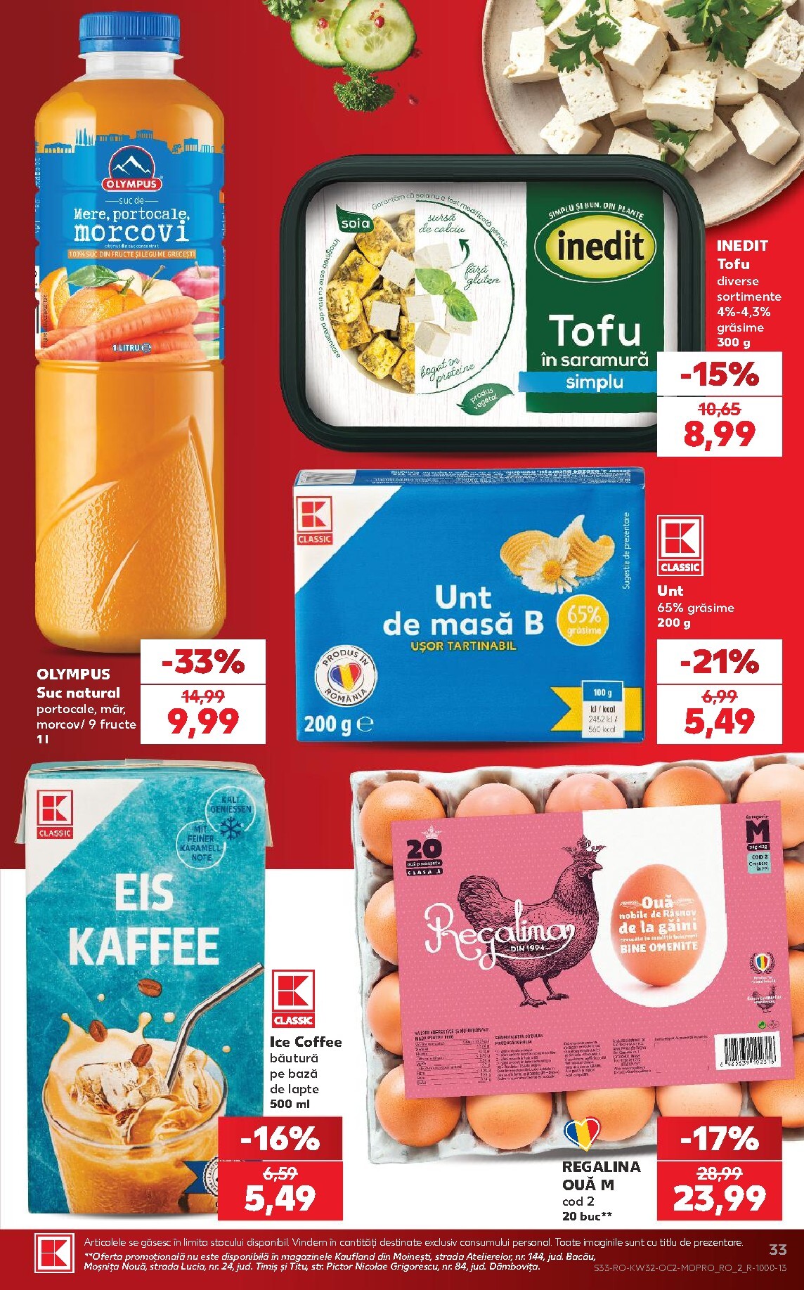 kaufland - Pliantele viitoare Kaufland valabil de la miercuri 05.08.2026 până la marți 11.08.2026 - page: 33