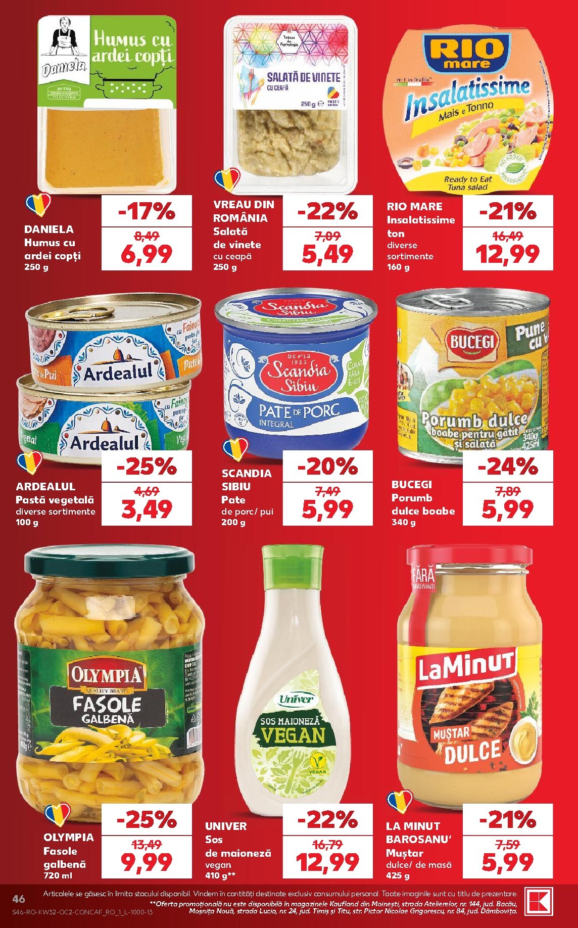 kaufland - Pliantele viitoare Kaufland valabil de la miercuri 05.08.2026 până la marți 11.08.2026 - page: 46