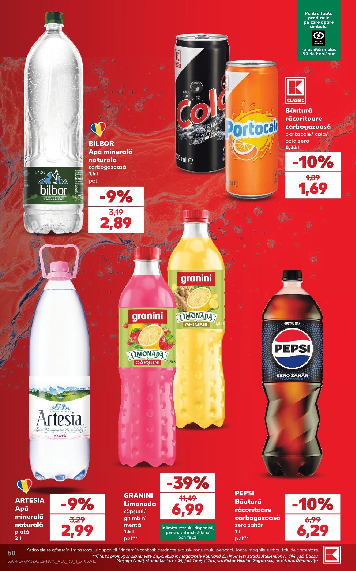 kaufland - Pliantele viitoare Kaufland valabil de la miercuri 05.08.2026 până la marți 11.08.2026 - page: 50