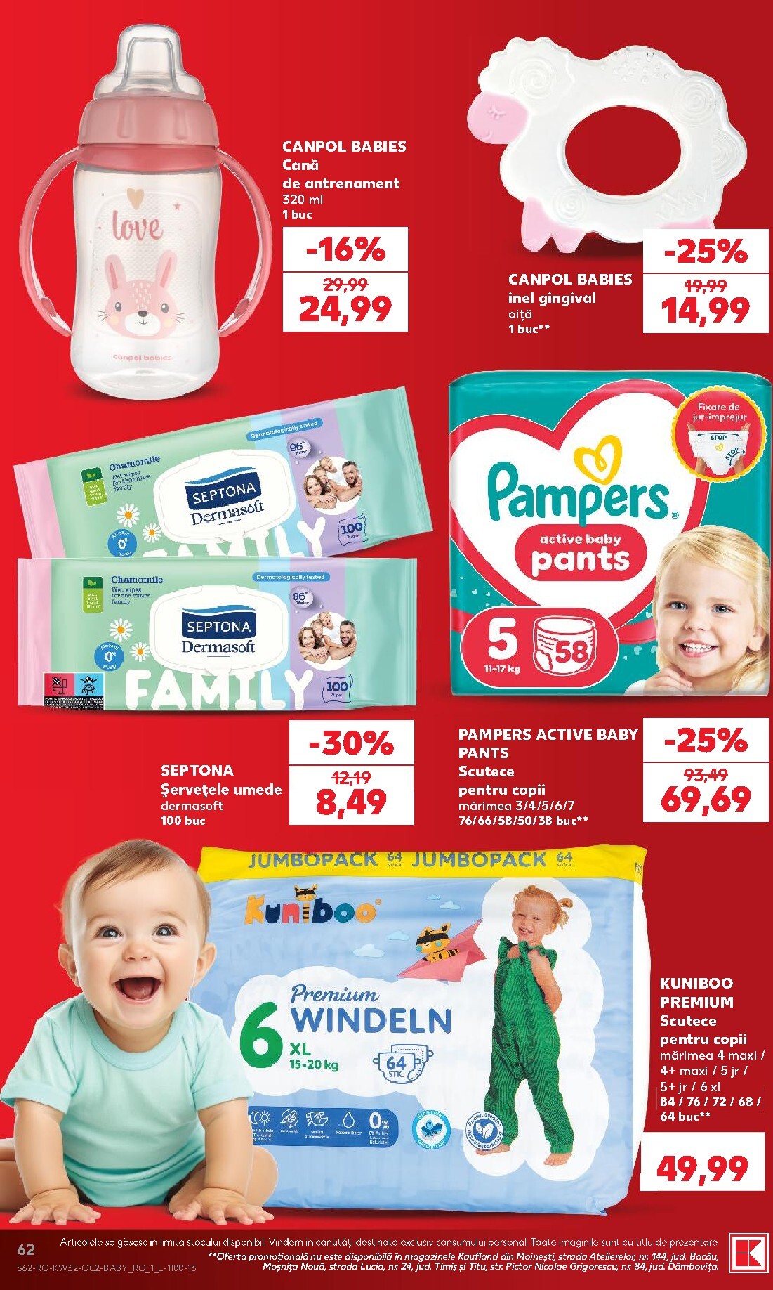 kaufland - Pliantele viitoare Kaufland valabil de la miercuri 05.08.2026 până la marți 11.08.2026 - page: 62