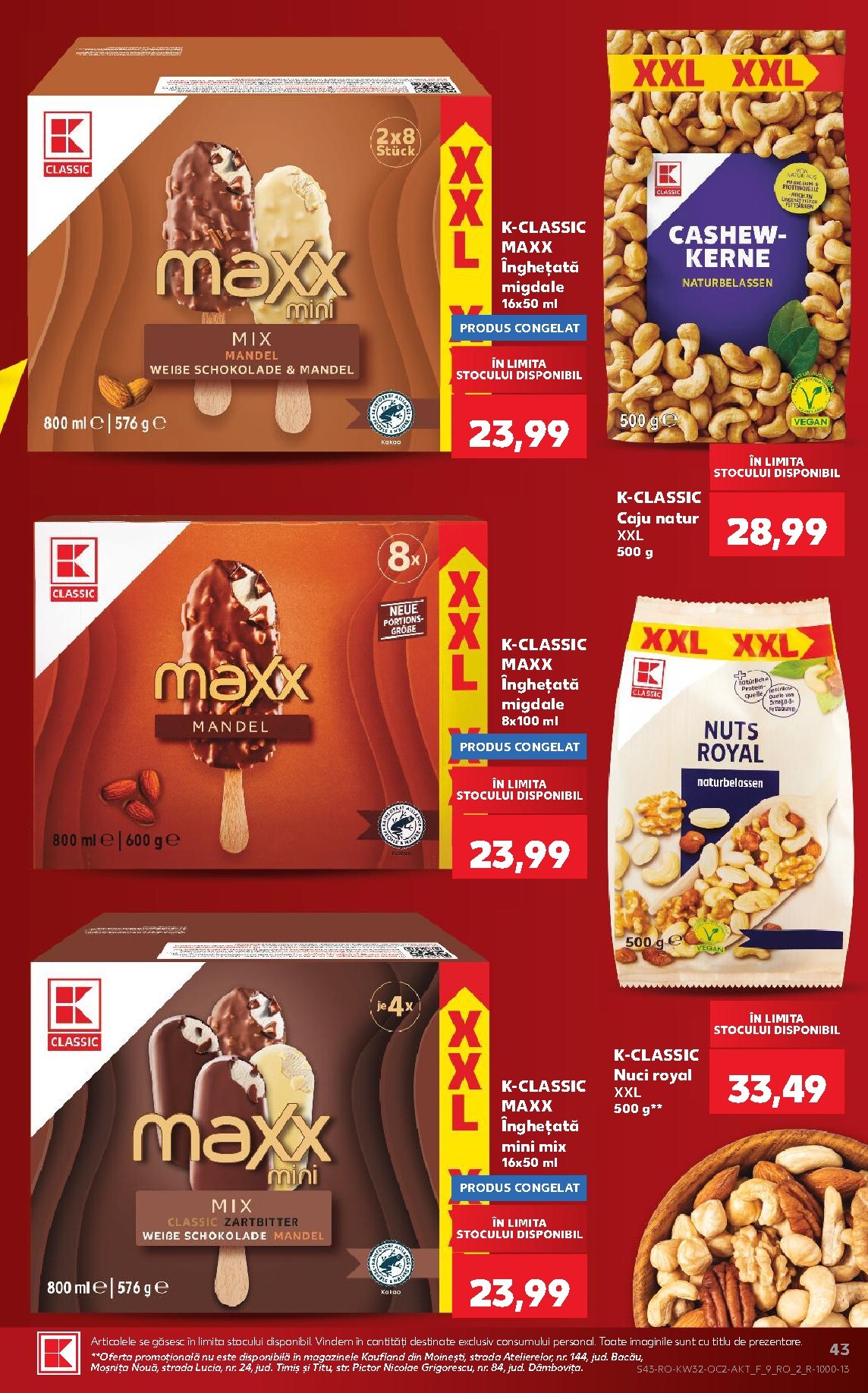 kaufland - Pliantele viitoare Kaufland valabil de la miercuri 05.08.2026 până la marți 11.08.2026 - page: 43