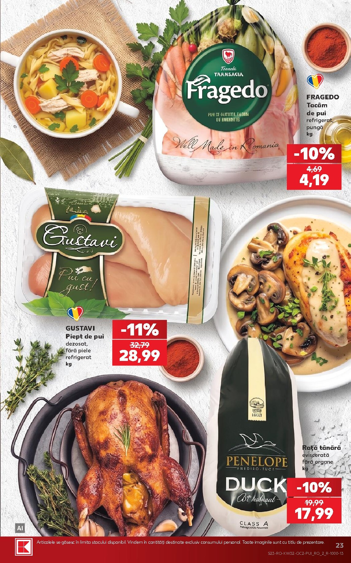 kaufland - Pliantele viitoare Kaufland valabil de la miercuri 05.08.2026 până la marți 11.08.2026 - page: 23
