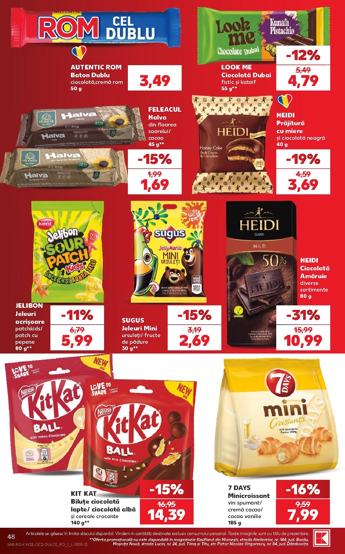 kaufland - Pliantele viitoare Kaufland valabil de la miercuri 05.08.2026 până la marți 11.08.2026 - page: 48