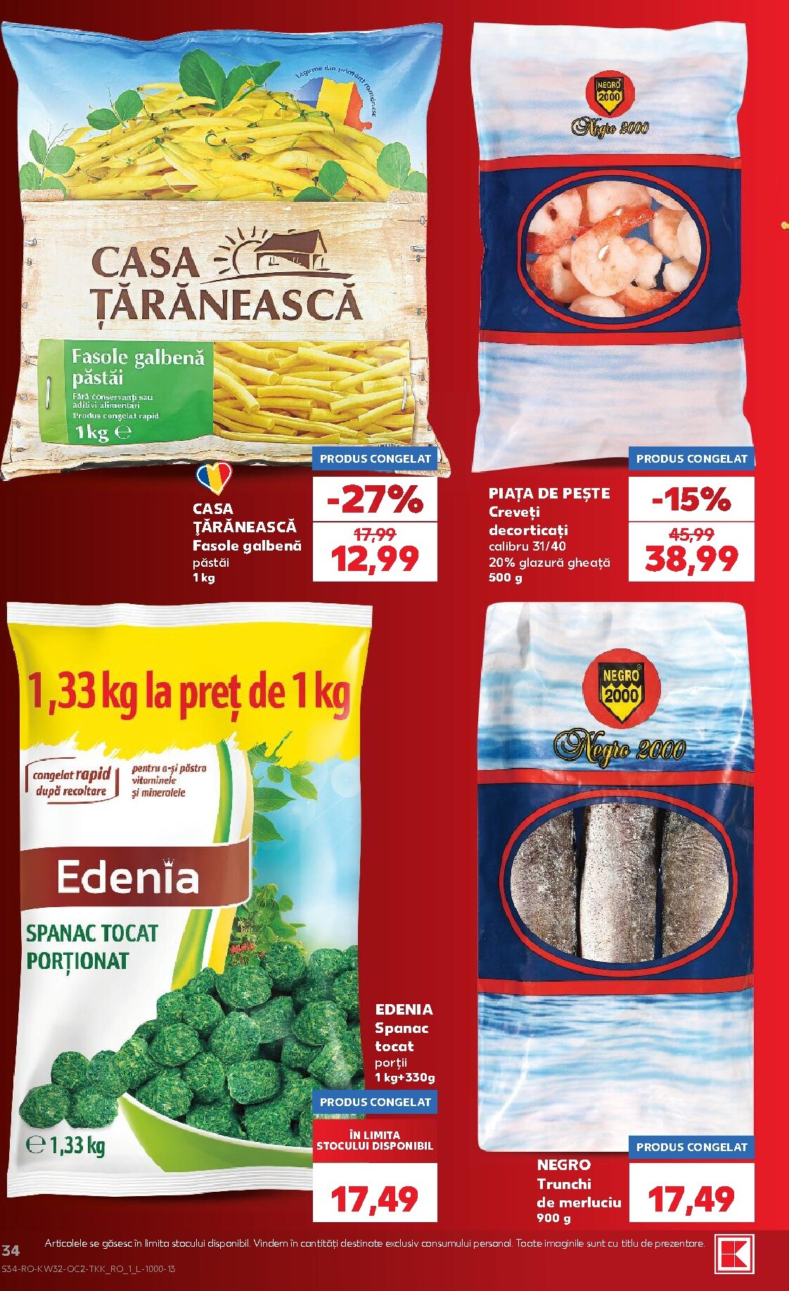 kaufland - Pliantele viitoare Kaufland valabil de la miercuri 05.08.2026 până la marți 11.08.2026 - page: 34