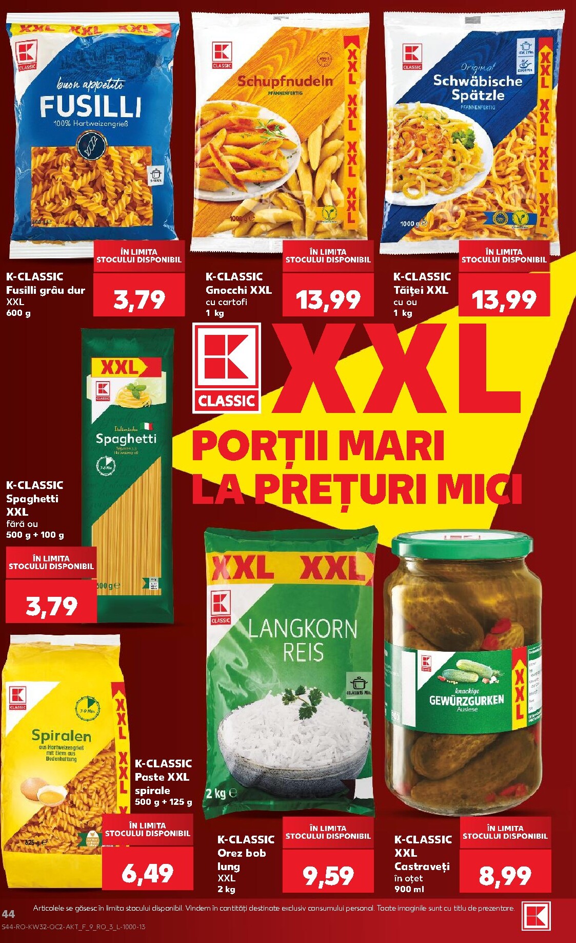 kaufland - Pliantele viitoare Kaufland valabil de la miercuri 05.08.2026 până la marți 11.08.2026 - page: 44