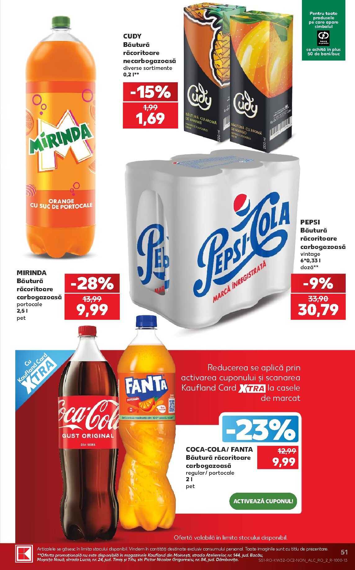 kaufland - Pliantele viitoare Kaufland valabil de la miercuri 05.08.2026 până la marți 11.08.2026 - page: 51