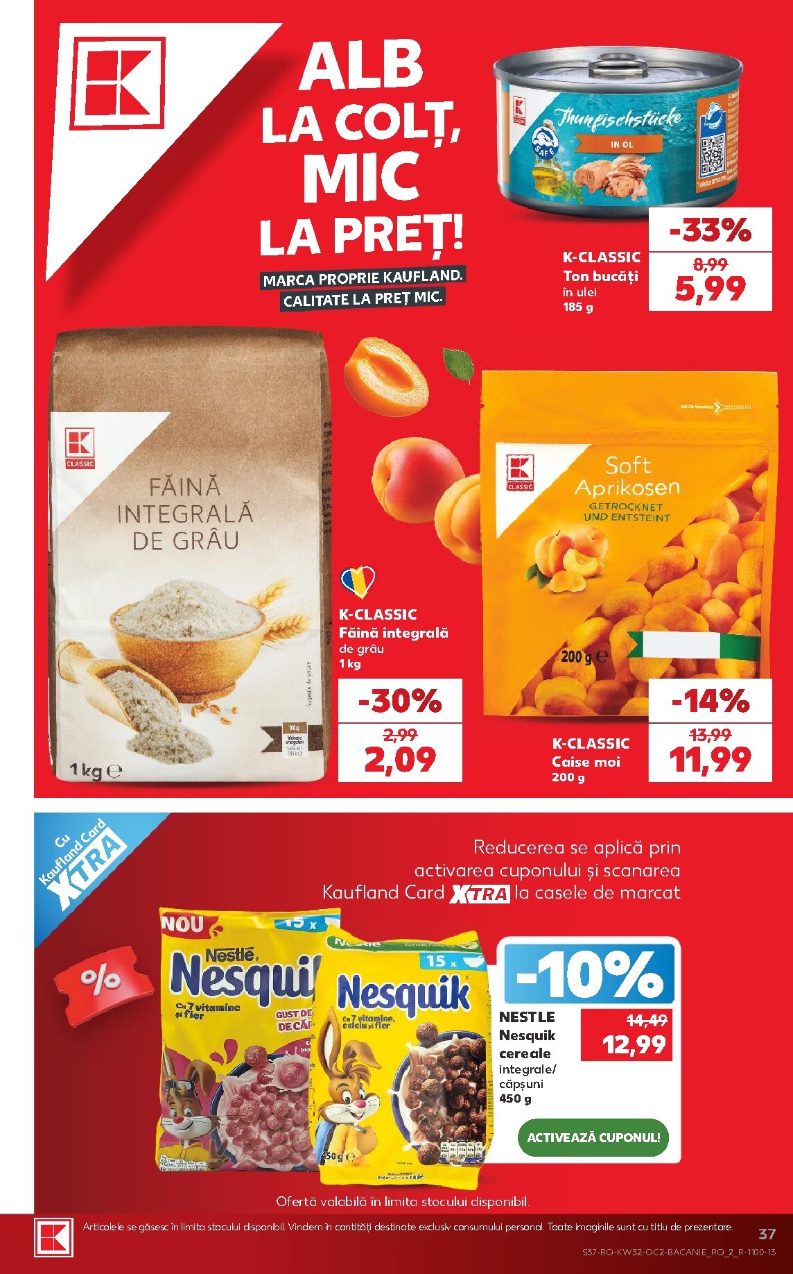 kaufland - Pliantele viitoare Kaufland valabil de la miercuri 05.08.2026 până la marți 11.08.2026 - page: 37