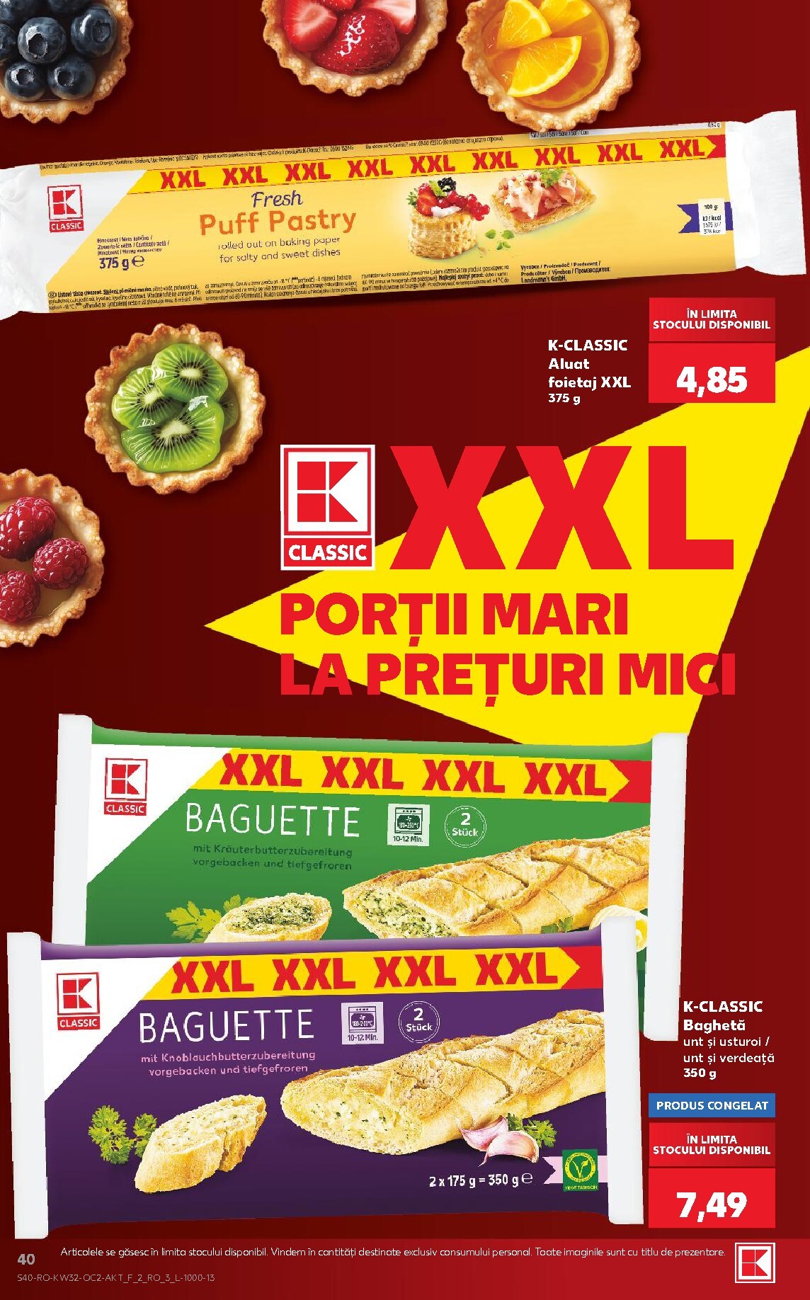 kaufland - Pliantele viitoare Kaufland valabil de la miercuri 05.08.2026 până la marți 11.08.2026 - page: 40
