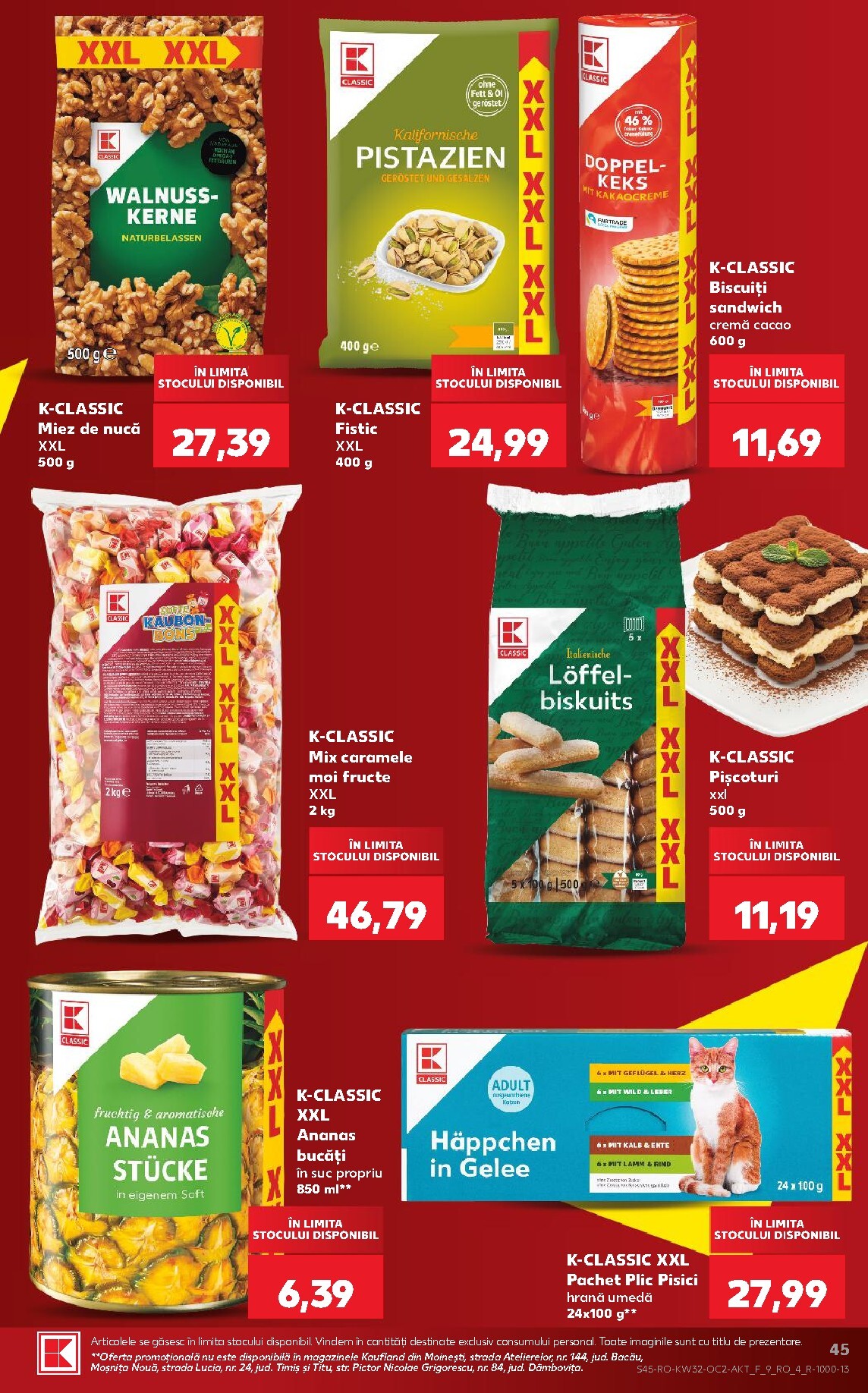 kaufland - Pliantele viitoare Kaufland valabil de la miercuri 05.08.2026 până la marți 11.08.2026 - page: 45