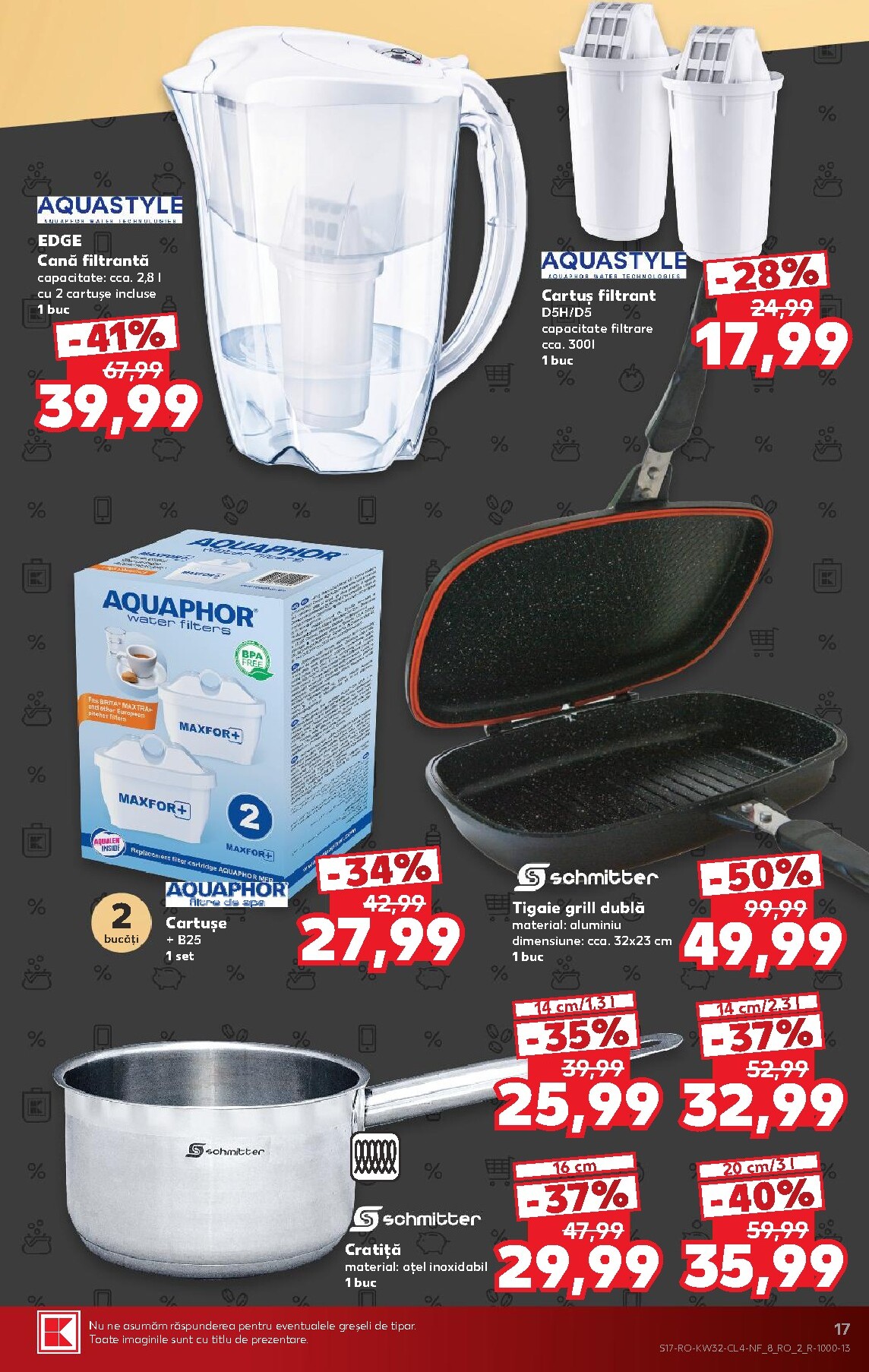 kaufland - Pliantele viitoare Kaufland - Black Friday valabil de la miercuri 05.08.2026 până la marți 11.08.2026 - page: 17