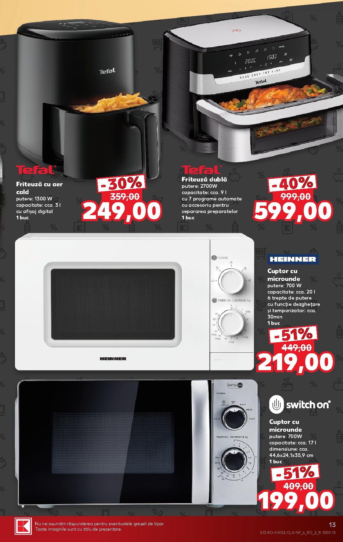 kaufland - Pliantele viitoare Kaufland - Black Friday valabil de la miercuri 05.08.2026 până la marți 11.08.2026 - page: 13