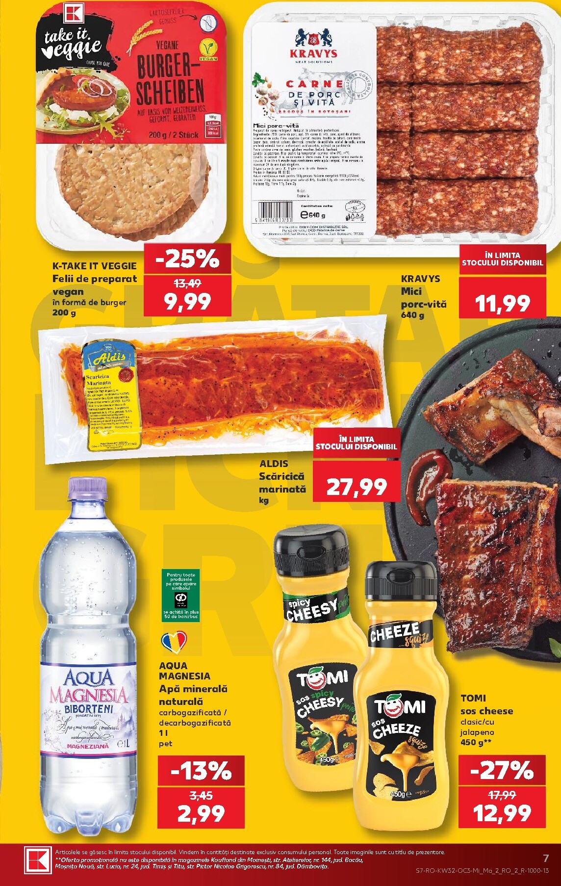 kaufland - Pliantele viitoare Kaufland - Ieftin si bun valabil de la miercuri 05.08.2026 până la marți 11.08.2026 - page: 7