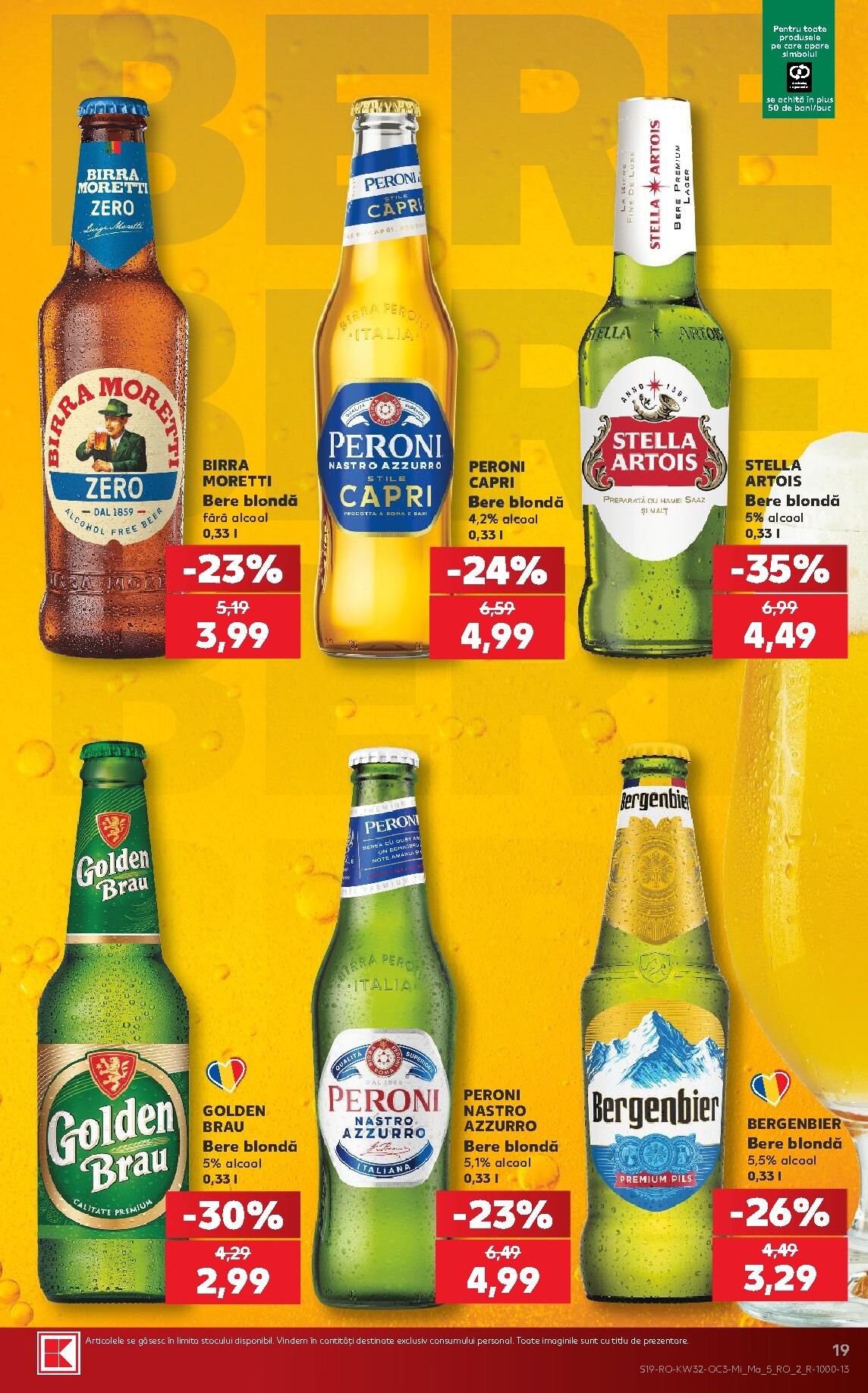 kaufland - Pliantele viitoare Kaufland - Ieftin si bun valabil de la miercuri 05.08.2026 până la marți 11.08.2026 - page: 19