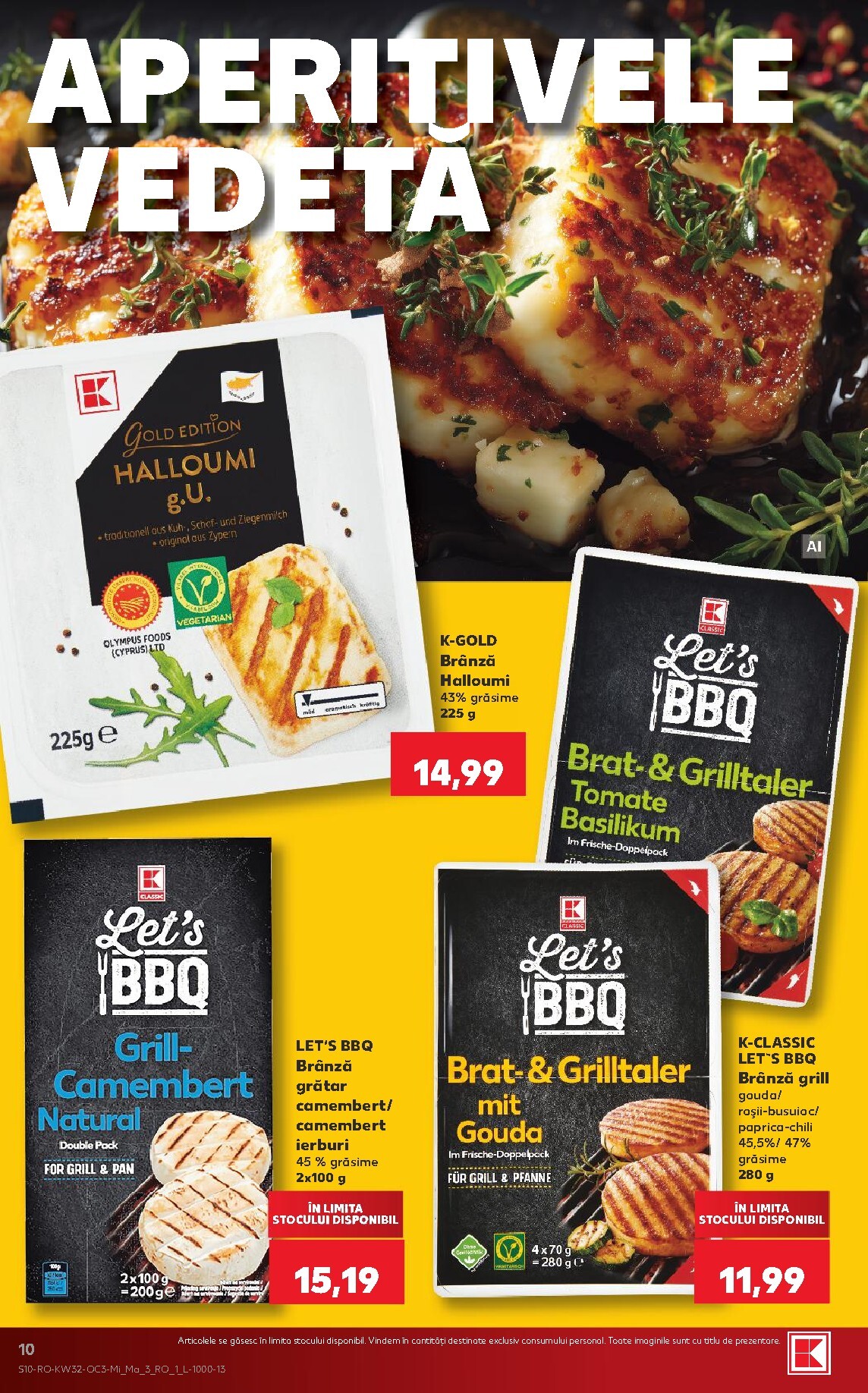 kaufland - Pliantele viitoare Kaufland - Ieftin si bun valabil de la miercuri 05.08.2026 până la marți 11.08.2026 - page: 10