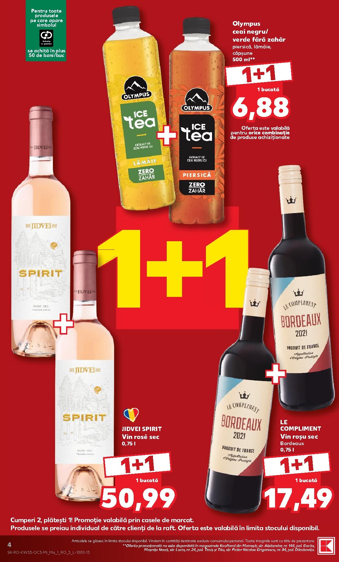 kaufland - Kaufland pliante pentru săptămâna viitoare de la miercuri 12.08.2026 până la marți 18.08.2026 - page: 4