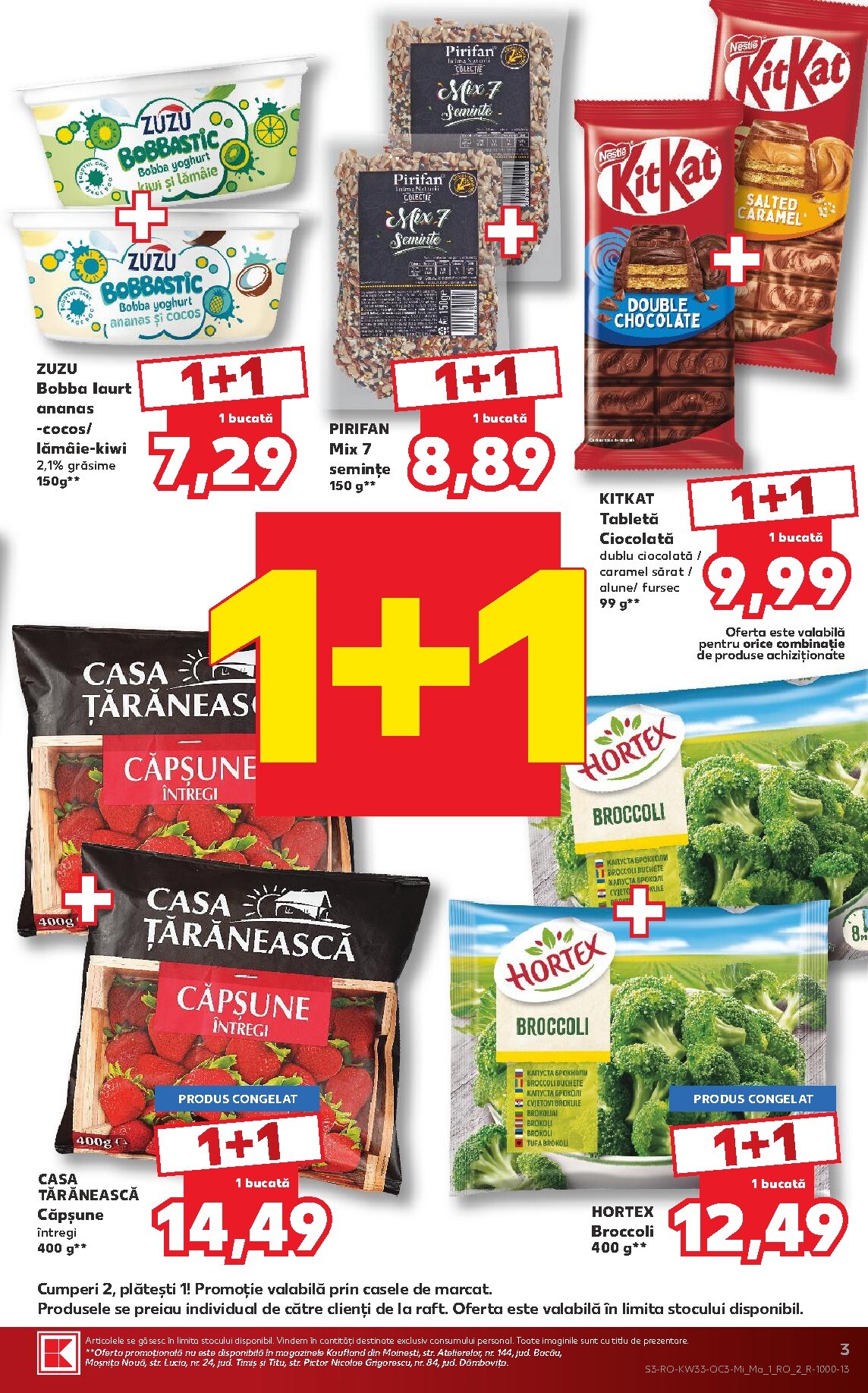 kaufland - Kaufland pliante pentru săptămâna viitoare de la miercuri 12.08.2026 până la marți 18.08.2026 - page: 3