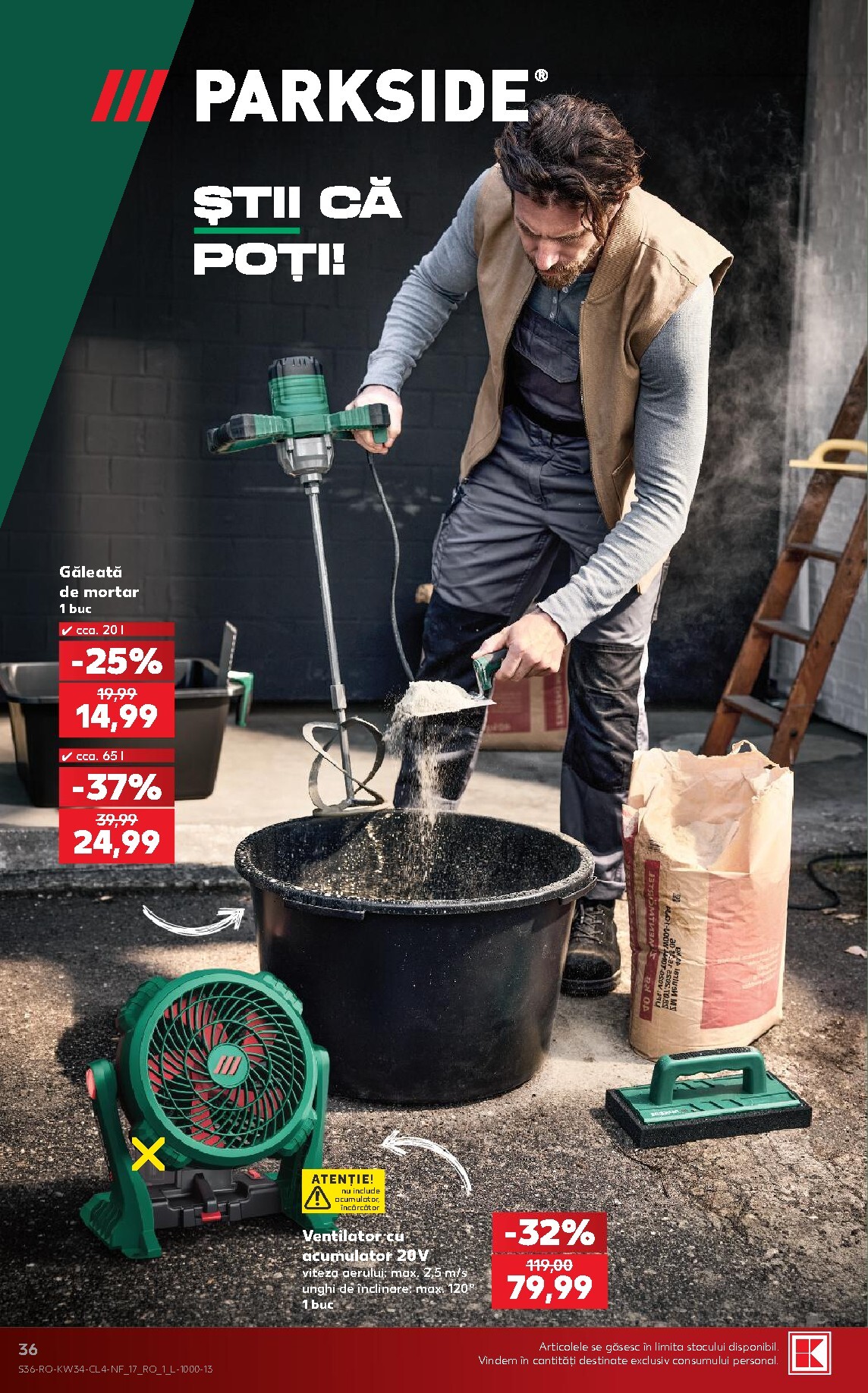 kaufland - Kaufland pliante pentru săptămâna viitoare de la miercuri 19.08.2026 până la marți 25.08.2026 - page: 36