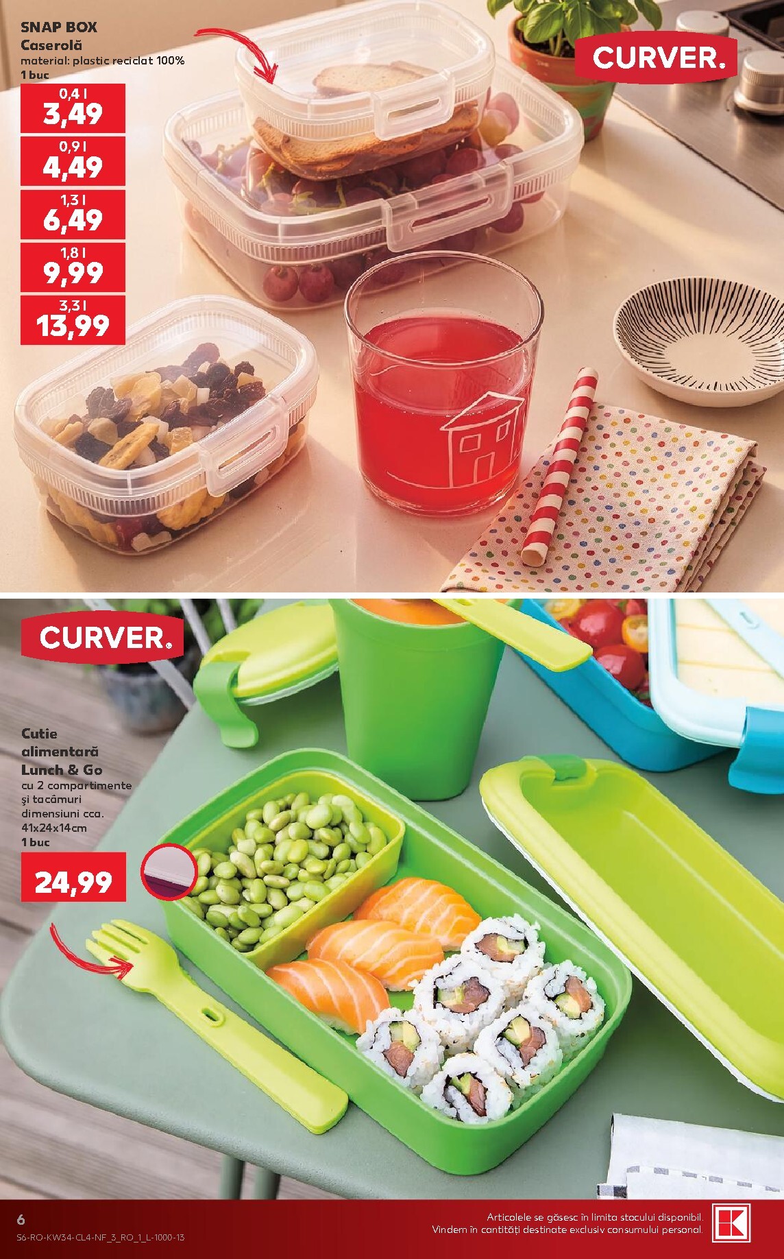 kaufland - Kaufland pliante pentru săptămâna viitoare de la miercuri 19.08.2026 până la marți 25.08.2026 - page: 6