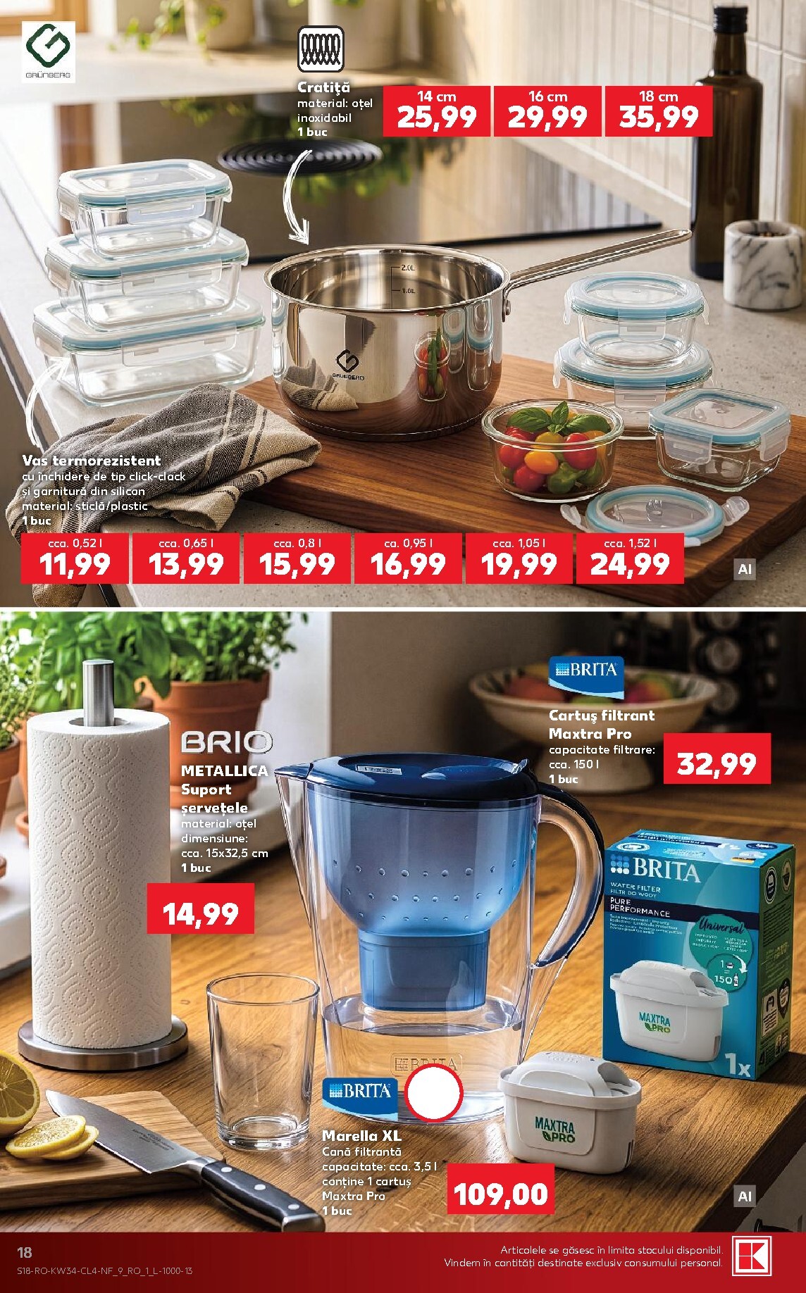 kaufland - Kaufland pliante pentru săptămâna viitoare de la miercuri 19.08.2026 până la marți 25.08.2026 - page: 18