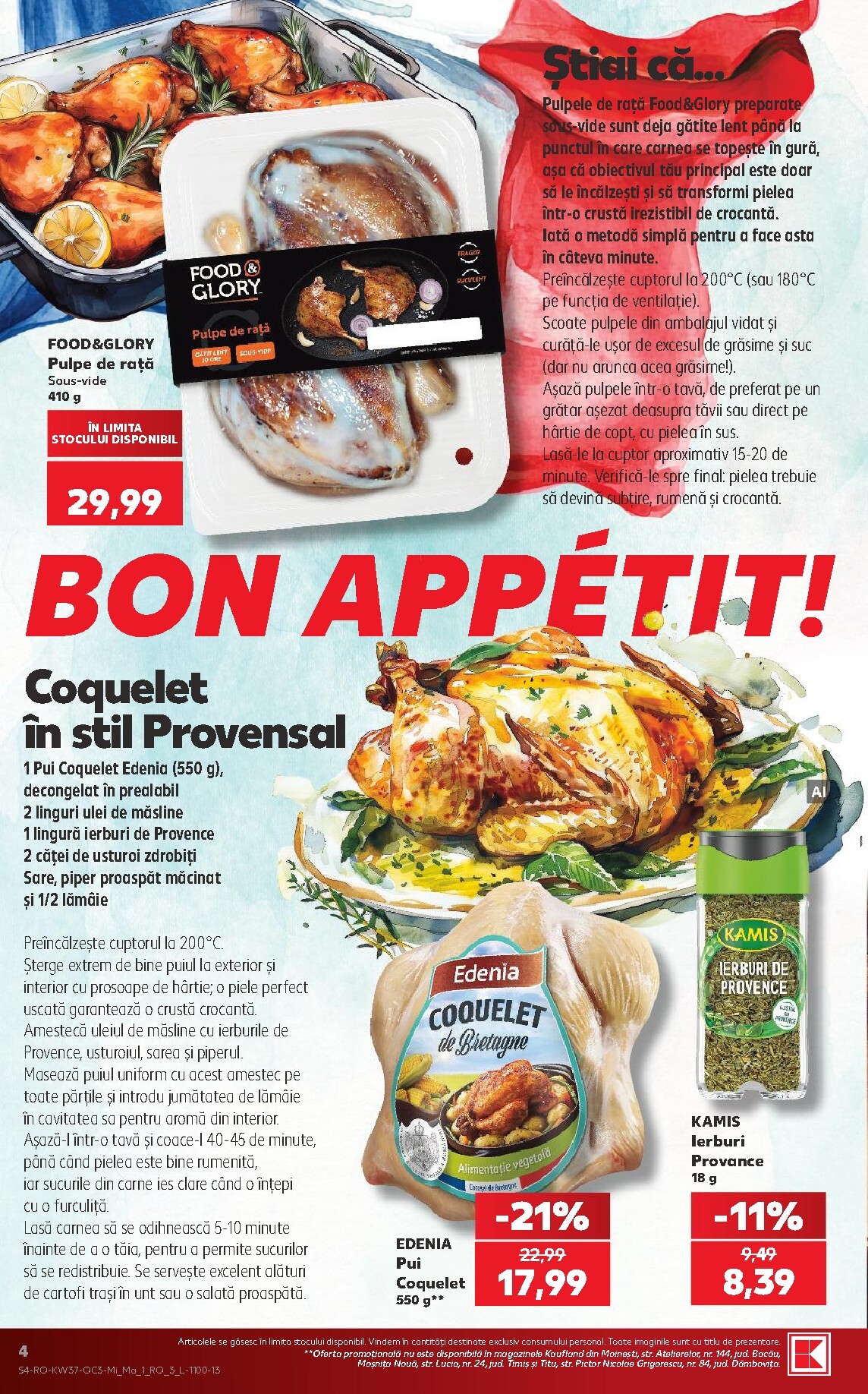 kaufland - Kaufland pliante pentru săptămâna viitoare de la miercuri 09.09.2026 până la marți 15.09.2026 - page: 4