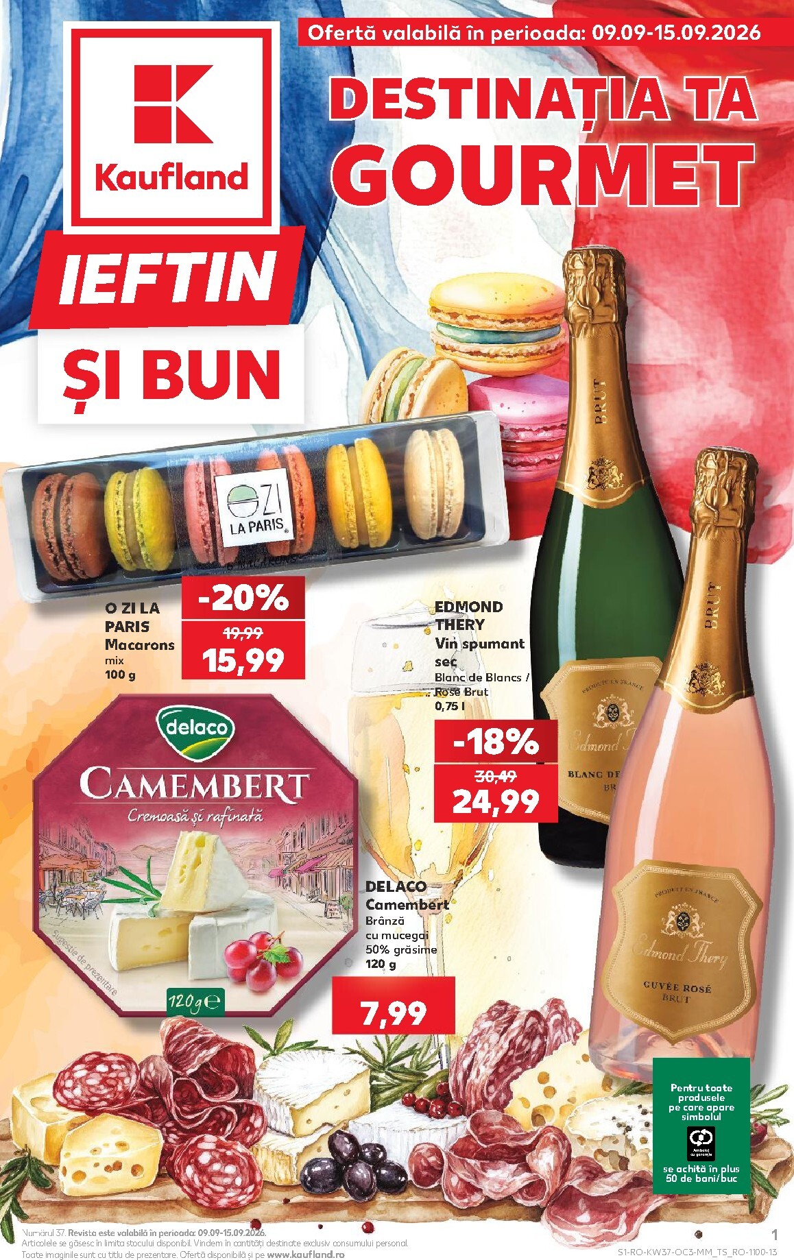 kaufland - Kaufland pliante pentru săptămâna viitoare de la miercuri 09.09.2026 până la marți 15.09.2026