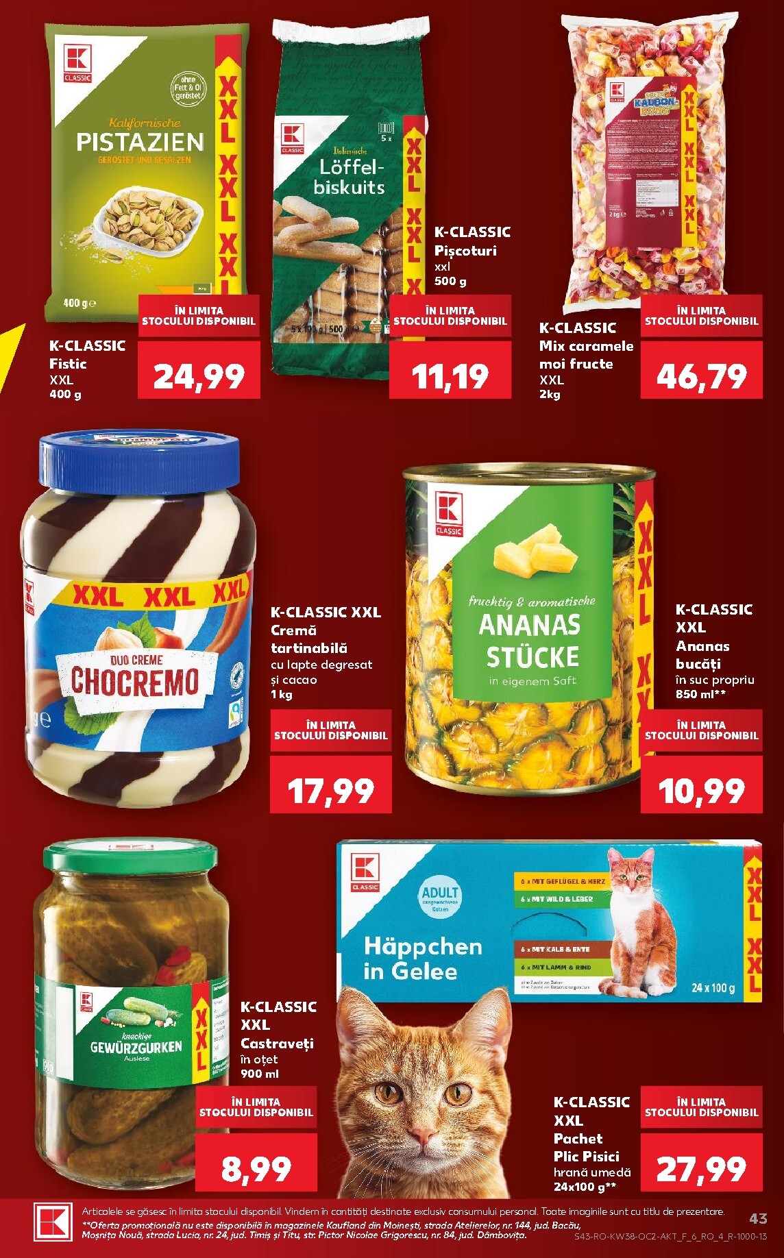 kaufland - Kaufland pliante pentru săptămâna viitoare de la miercuri 16.09.2026 până la marți 22.09.2026 - page: 43