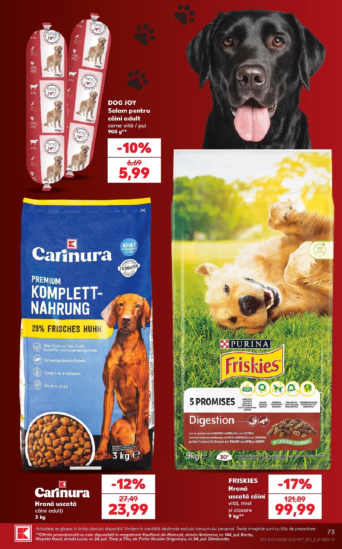 kaufland - Kaufland pliante pentru săptămâna viitoare de la miercuri 16.09.2026 până la marți 22.09.2026 - page: 73