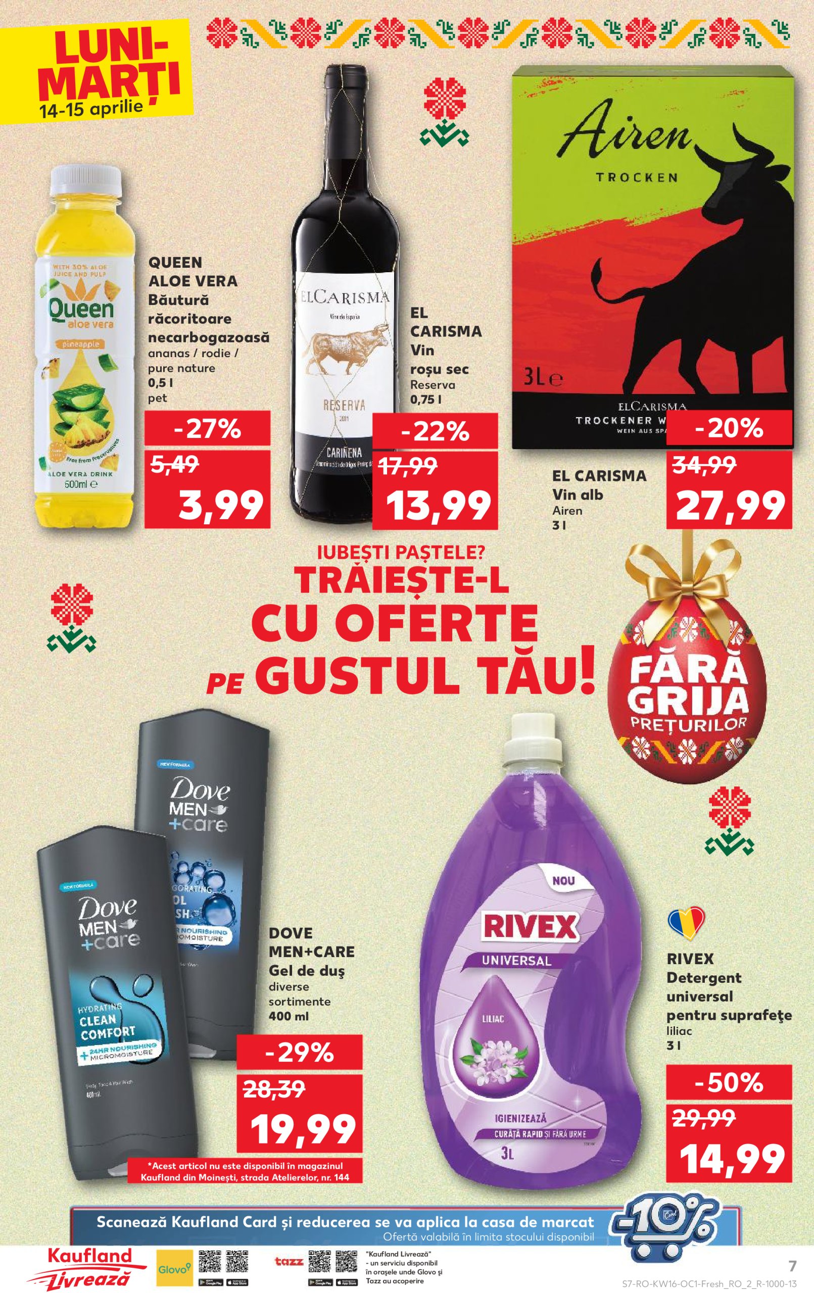 kaufland - Catalog Kaufland - Luni-Marți valabil din 14.04. - 15.04. - page: 7