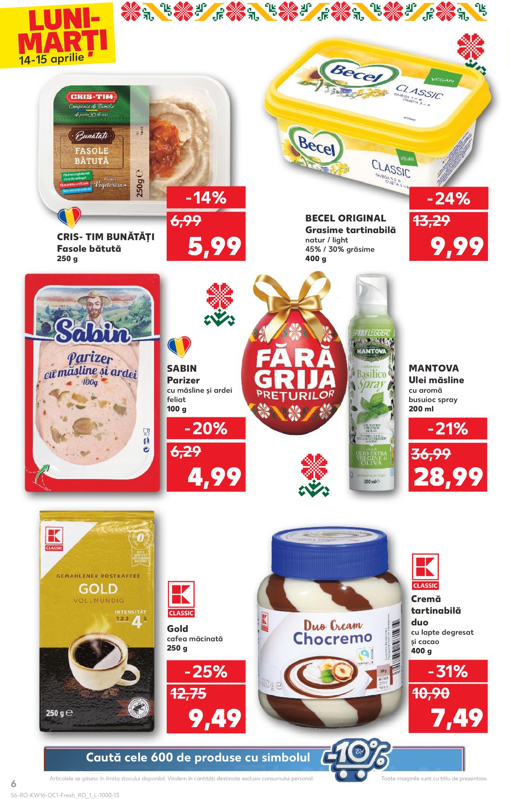 kaufland - Catalog Kaufland - Luni-Marți valabil din 14.04. - 15.04. - page: 6