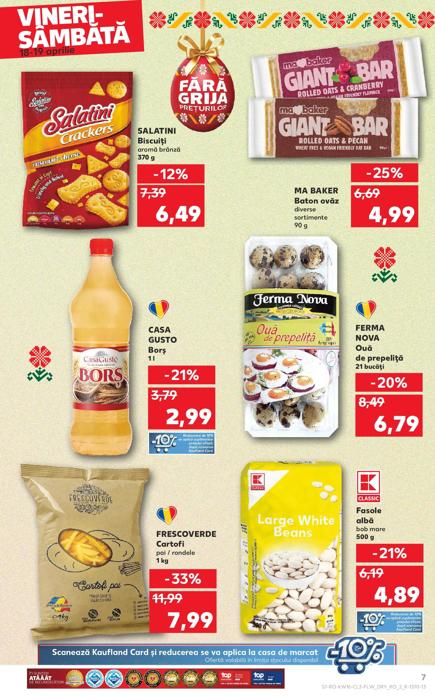 kaufland - Catalog Kaufland - Vineri-Sâmbătă valabil din 18.04. - 19.04. - page: 7