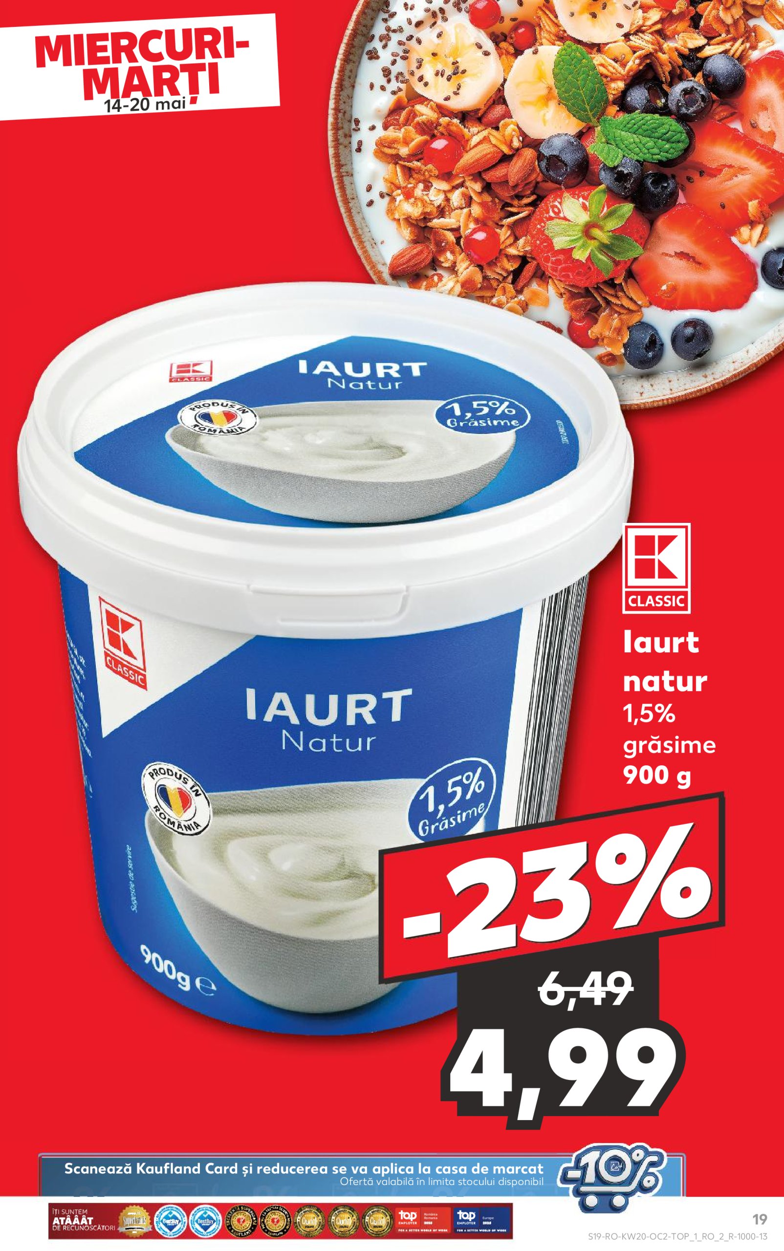 kaufland - Catalog Kaufland valabil din 14.05. - 20.05. - page: 19 kaufland - Catalog Kaufland valabil din 14.05. - 20.05. - page: 19
