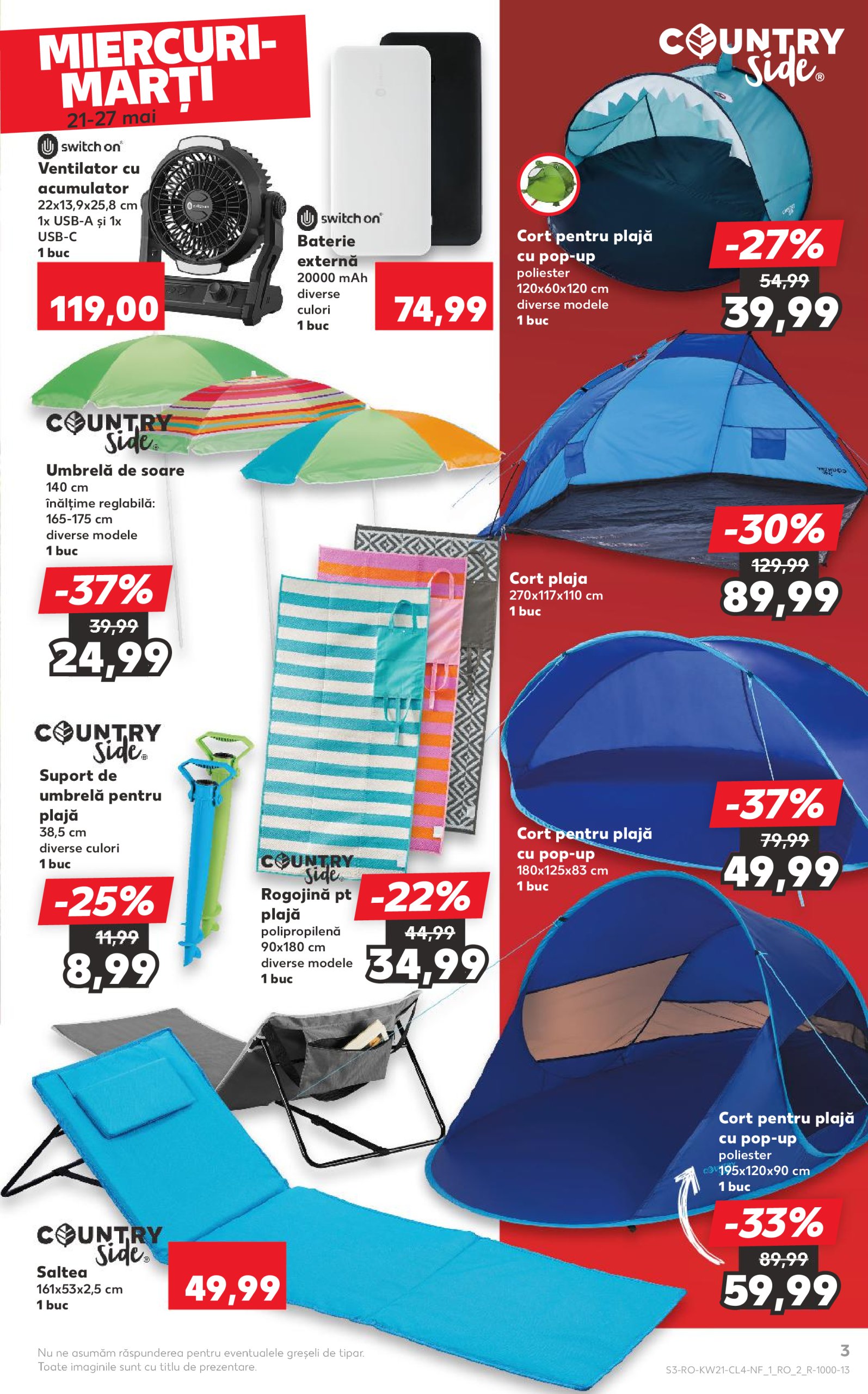 kaufland - Catalog Kaufland - Miercuri - Marți valabil din 21.05. - 27.05. - page: 3
