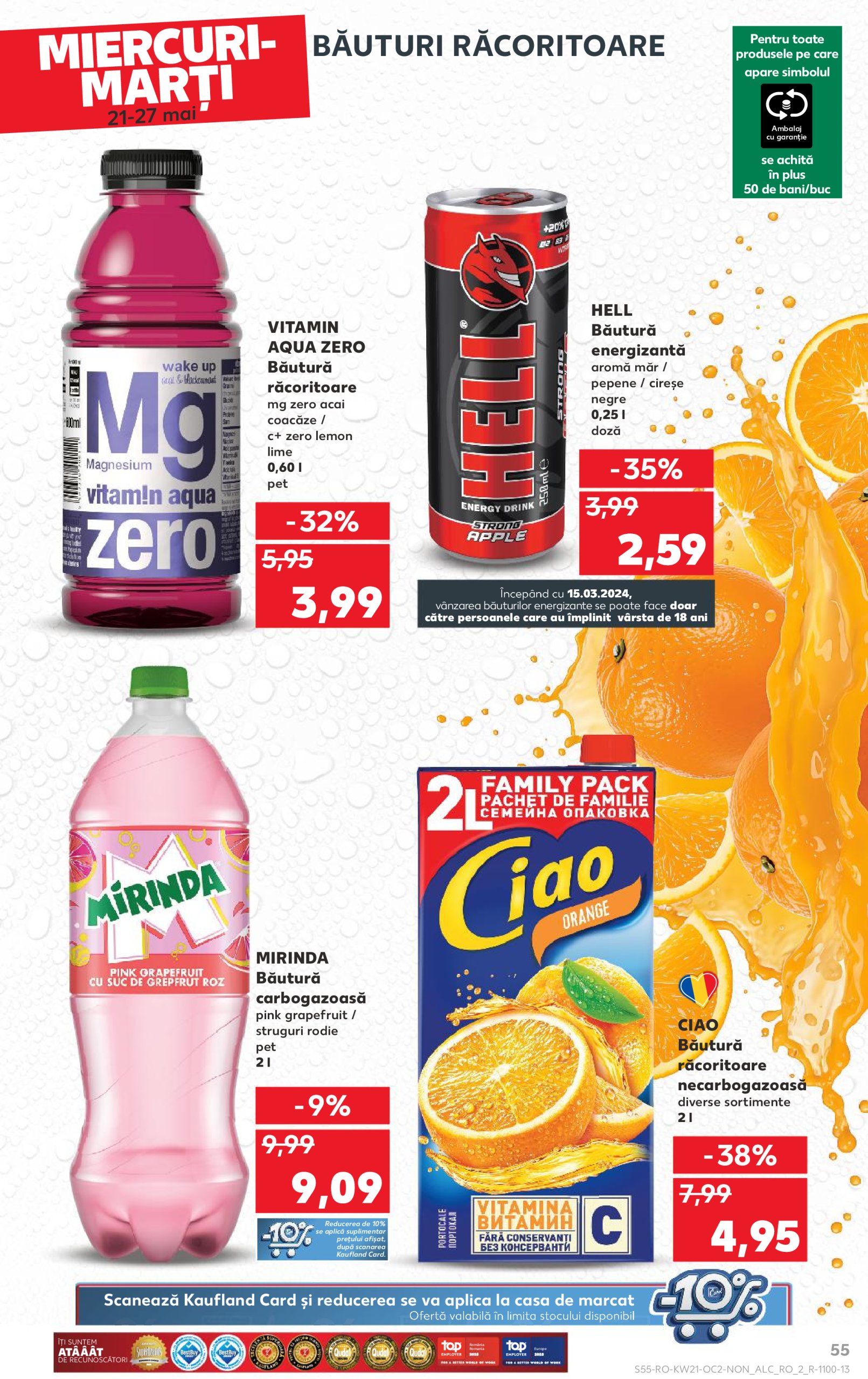 kaufland - Catalog Kaufland valabil din 21.05. - 27.05. - page: 55 kaufland - Catalog Kaufland valabil din 21.05. - 27.05. - page: 55