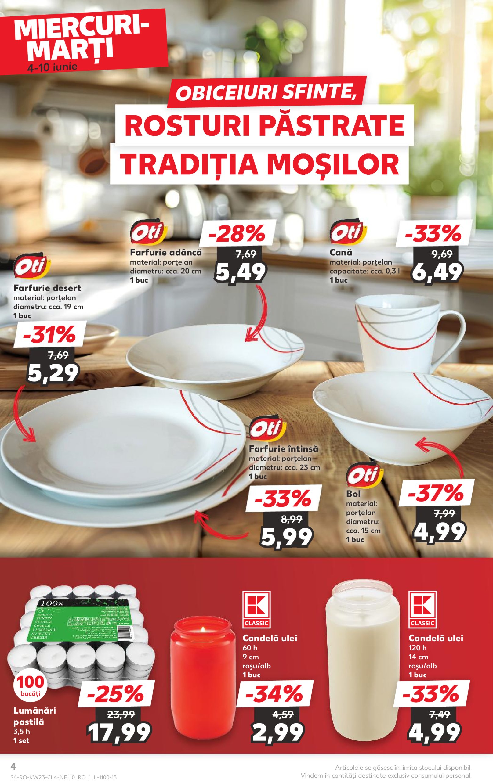 kaufland - Catalog Kaufland - Miercuri - Marți valabil din 04.06. - 10.06. - page: 4