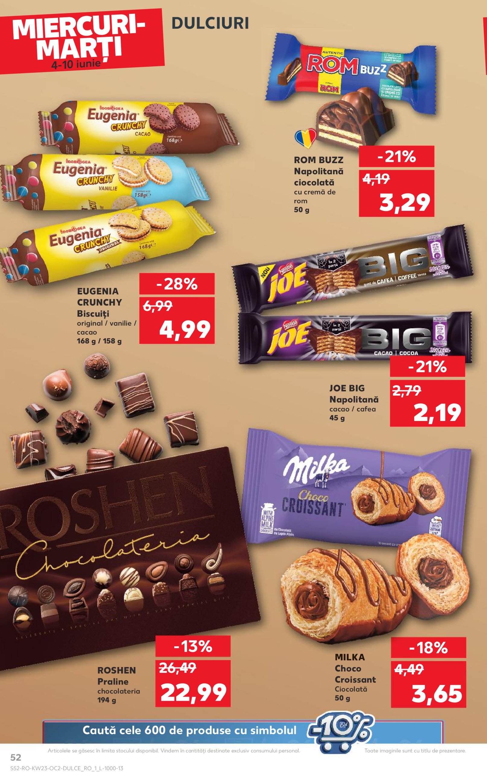 kaufland - Catalog Kaufland valabil din 04.06. - 10.06. - page: 52 kaufland - Catalog Kaufland valabil din 04.06. - 10.06. - page: 52