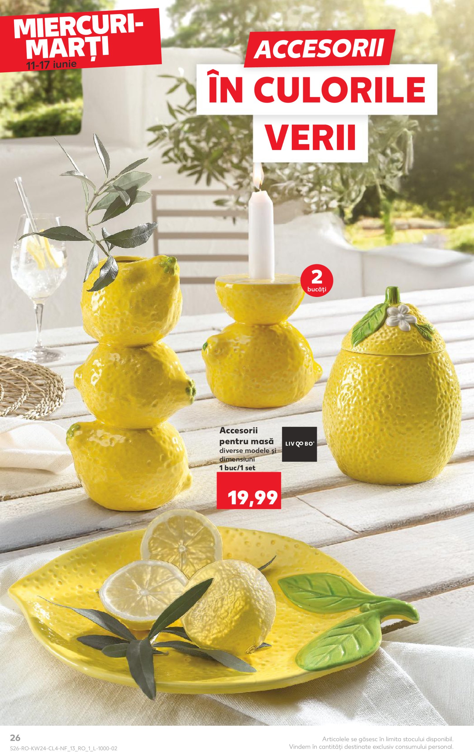 kaufland - Catalog Kaufland - Nonfood valabil din 11.06. până pe 17.06. - page: 26