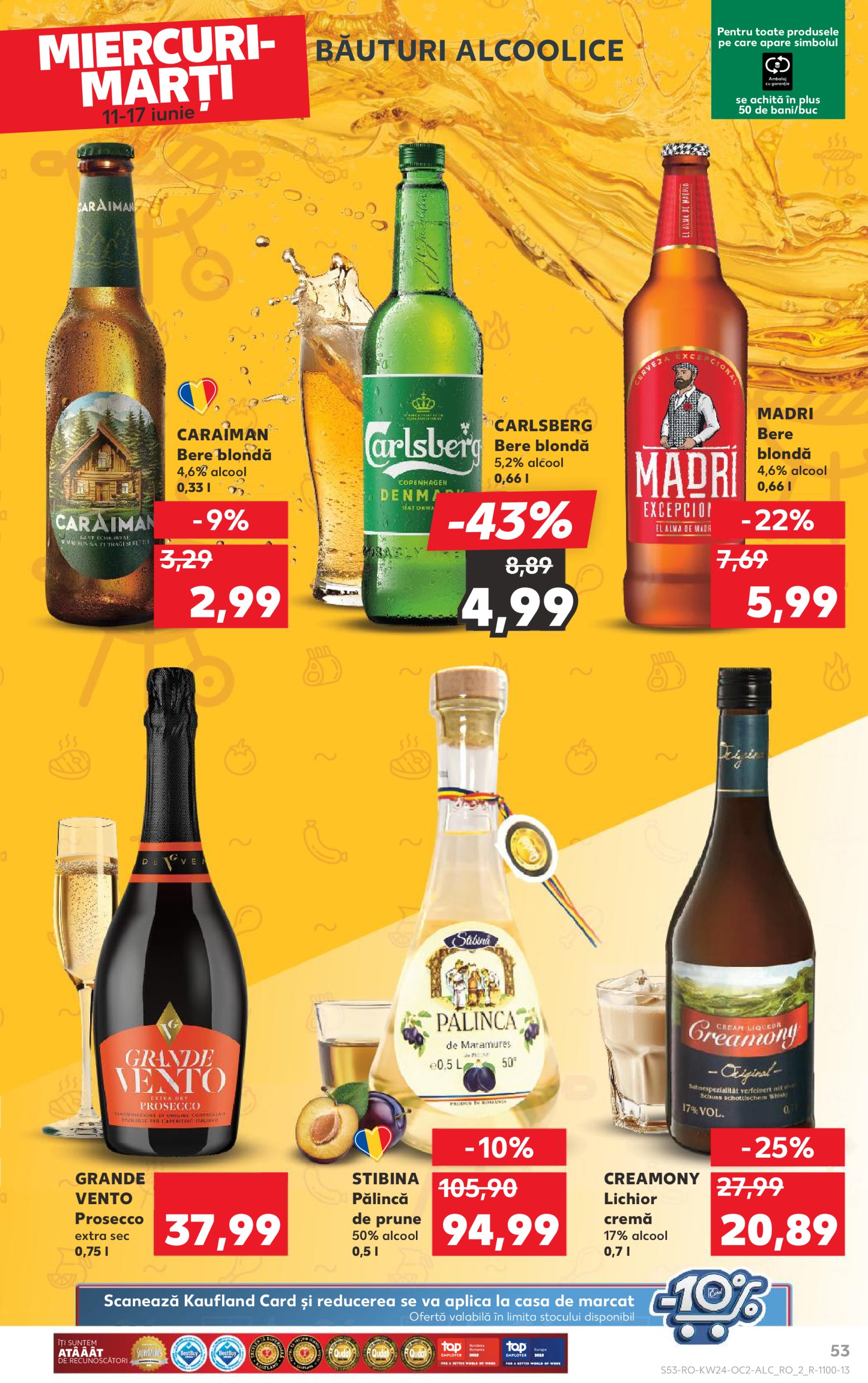 kaufland - Catalog Kaufland valabil din 11.06. până pe 17.06. - page: 53 kaufland - Catalog Kaufland valabil din 11.06. până pe 17.06. - page: 53