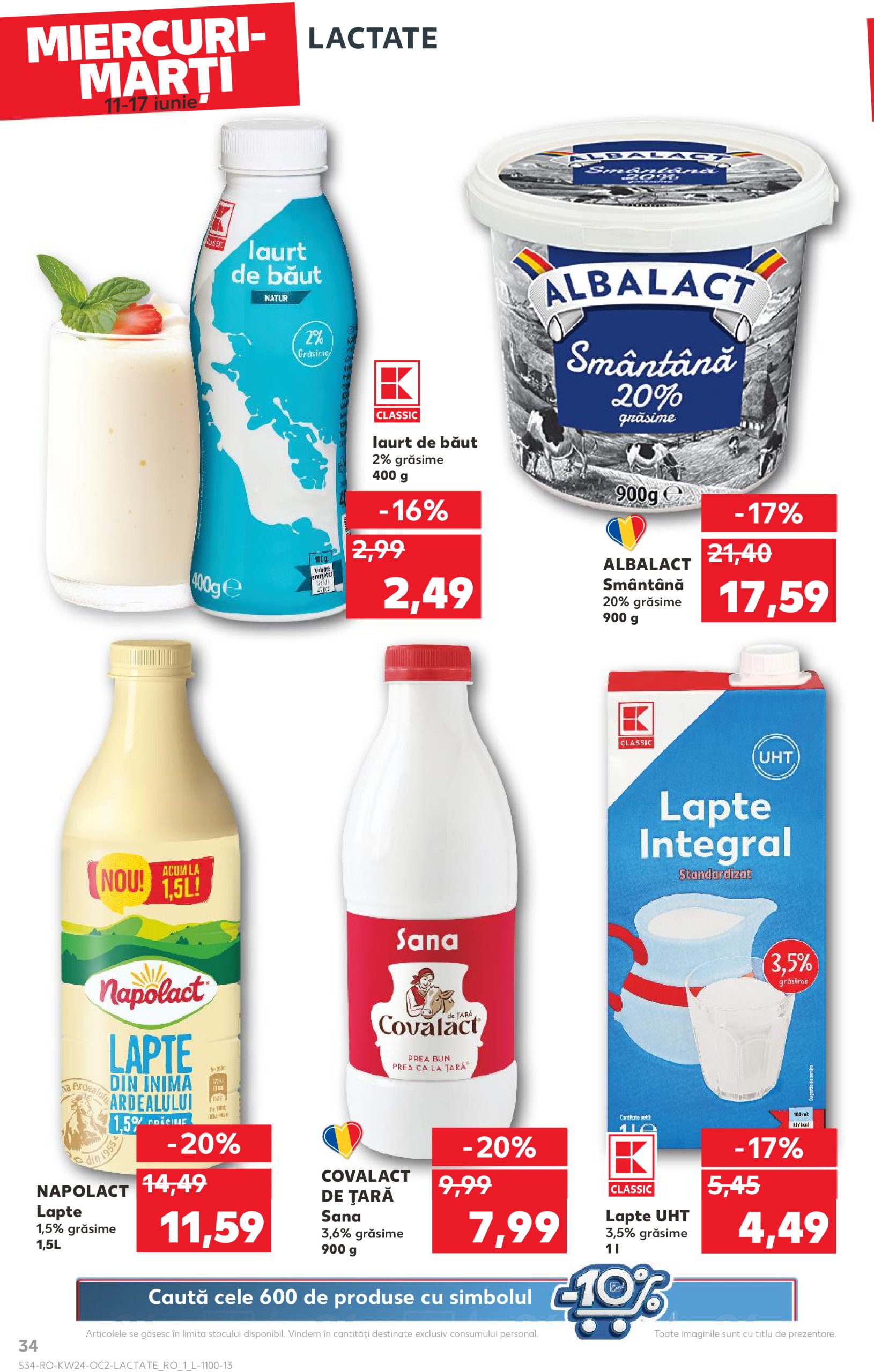 kaufland - Catalog Kaufland valabil din 11.06. până pe 17.06. - page: 34 kaufland - Catalog Kaufland valabil din 11.06. până pe 17.06. - page: 34