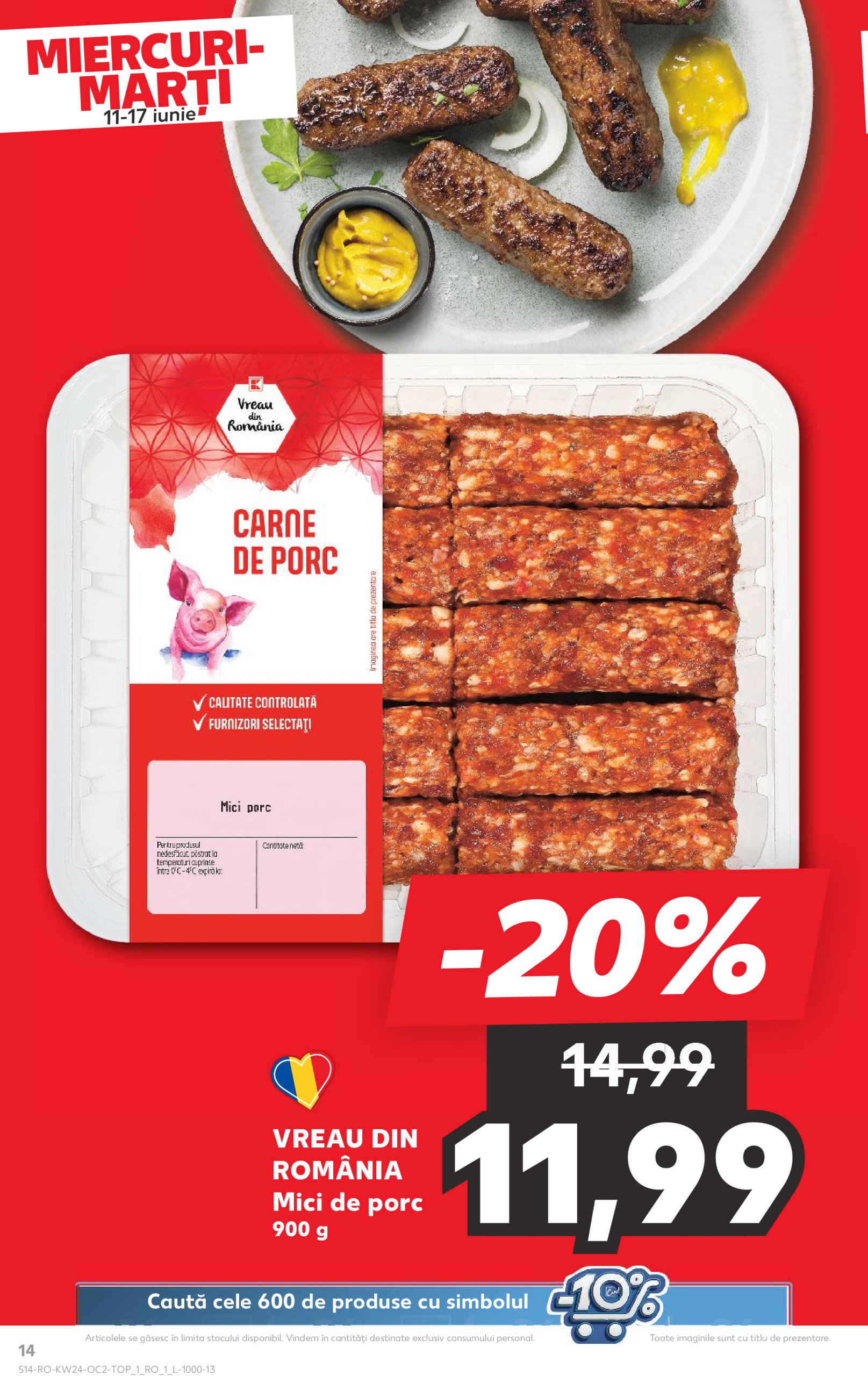 kaufland - Catalog Kaufland valabil din 11.06. până pe 17.06. - page: 14 kaufland - Catalog Kaufland valabil din 11.06. până pe 17.06. - page: 14
